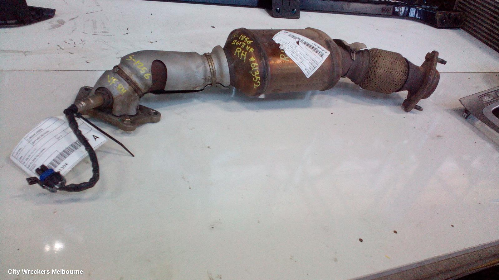 HOLDEN COMMODORE CATALYTIC CONVERTER, MANIFOLD-CAT TYPE, 3.0, LFW, RH SIDE, VF, 05/2013 - 12/2017