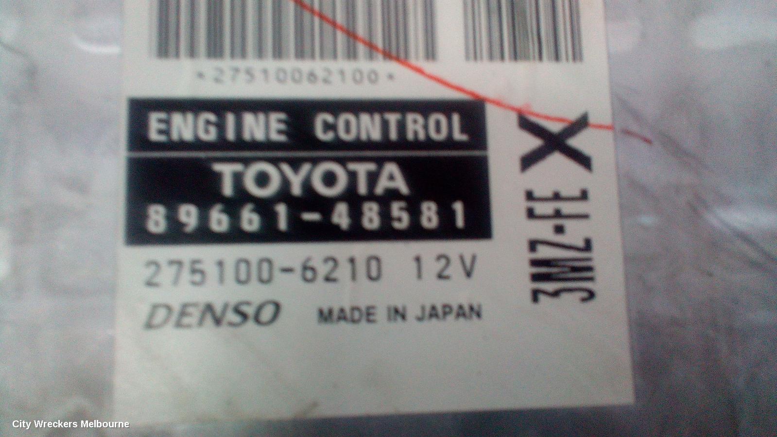 LEXUS RX SERIES ECU, ENGINE ECU, 3.3, 3MZ, PETROL, RX330, ECU ONLY, MCU3#, 04/2003 - 11/2005