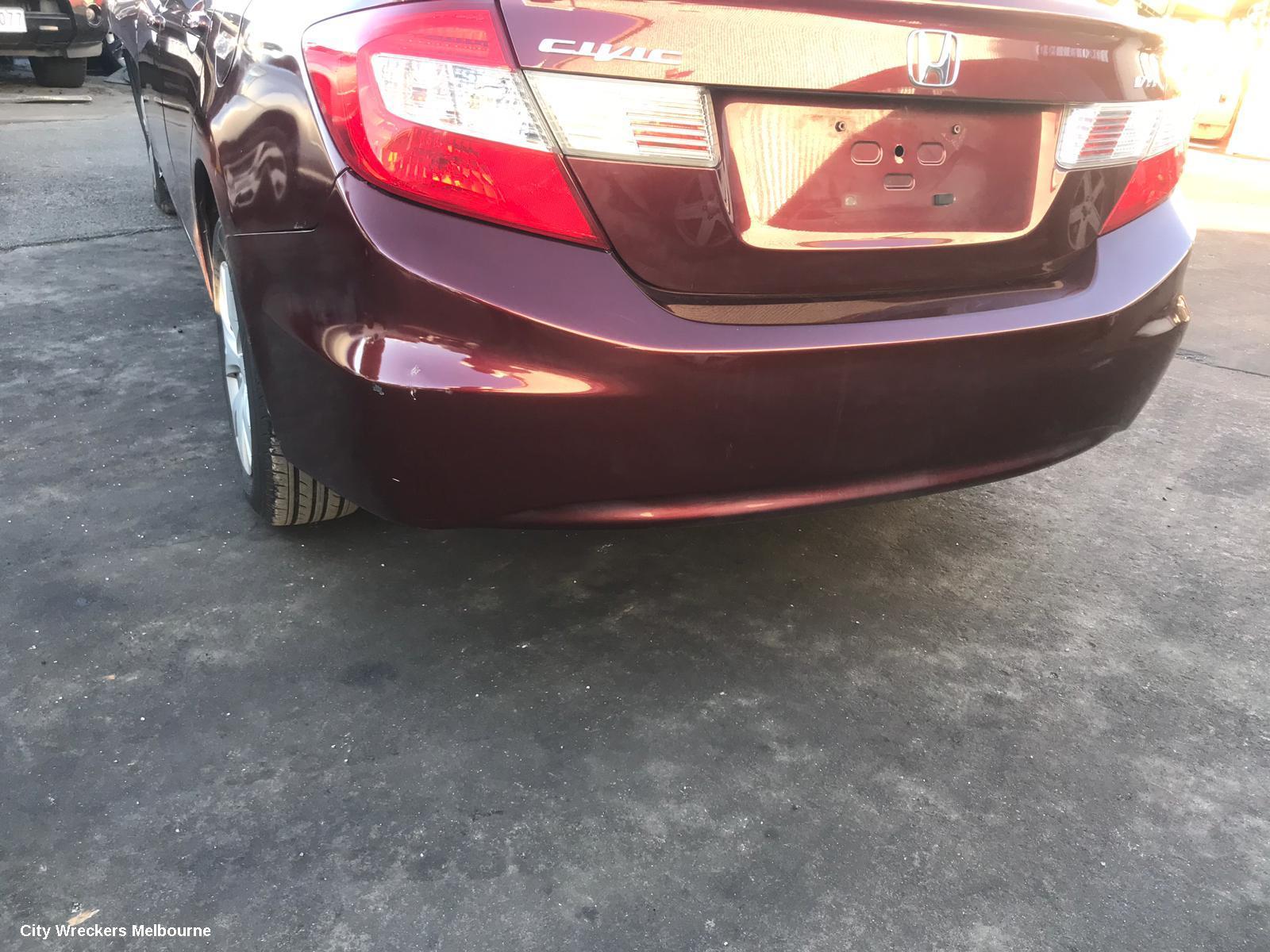 HONDA CIVIC REAR GARNISH, BOOTLID LAMP (LH SIDE), 9TH GEN, 02/2012 - 04/2016