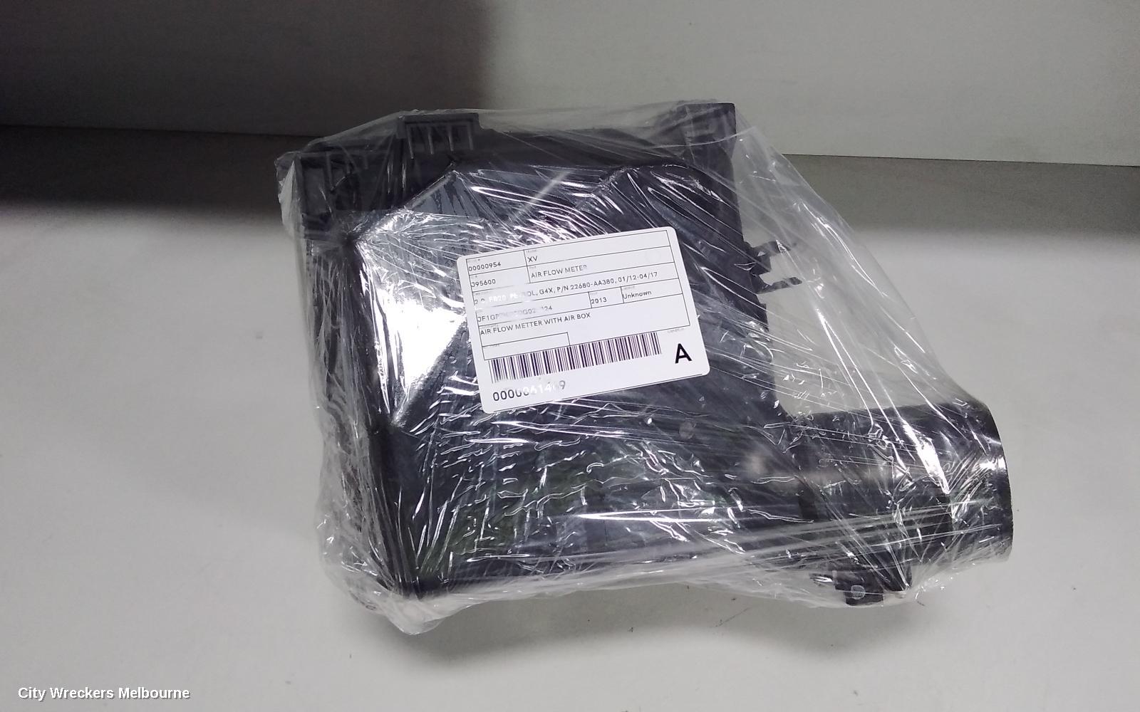 SUBARU XV AIR FLOW METER, 2.0, FB20, PETROL, G4X, P/N 22680-AA380, 01/2012 - 04/2017