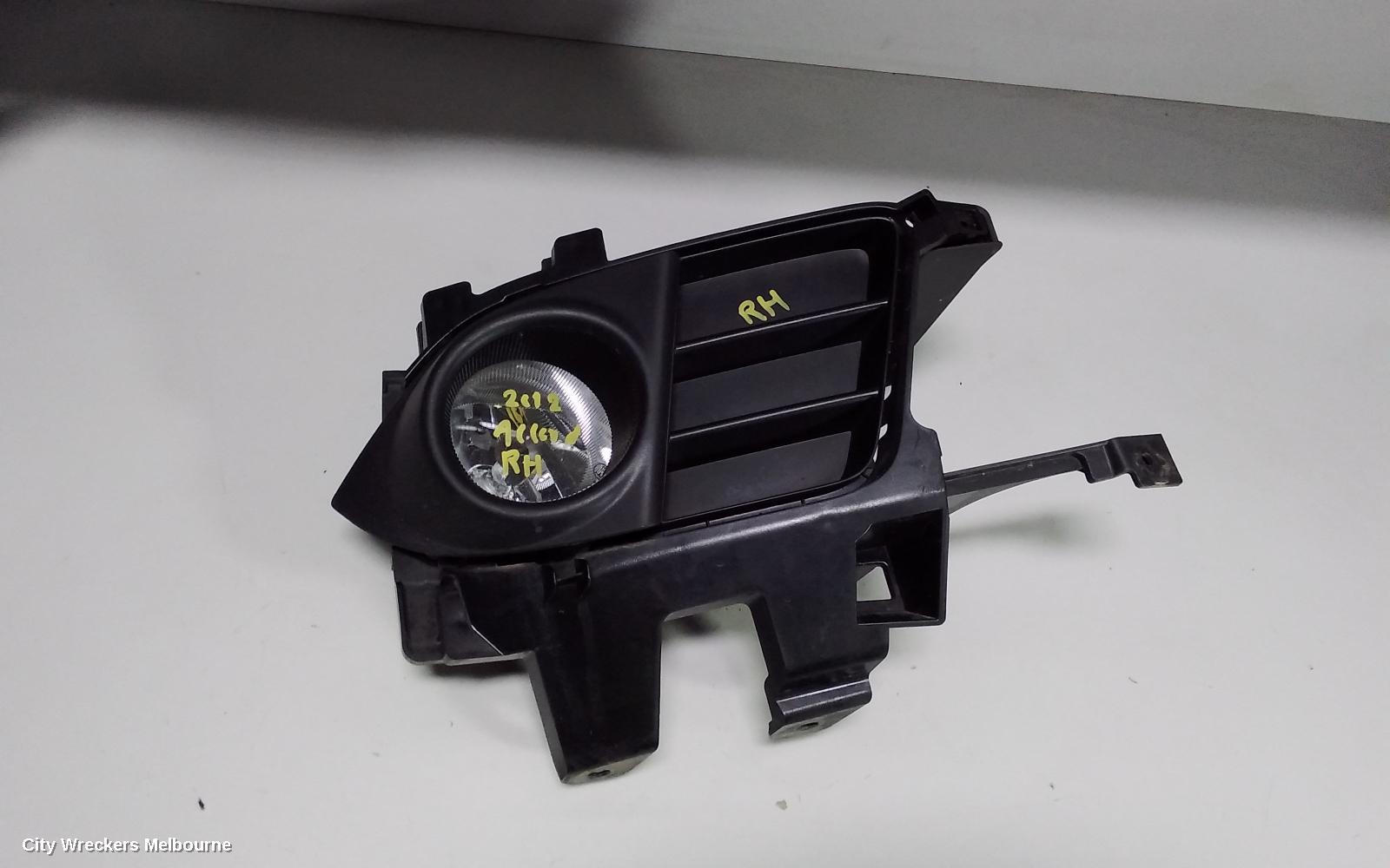 HONDA ACCORD RIGHT INDICATOR/FOG/SIDE, BUMPER FOGLAMP, 8TH GEN, EURO (VIN JHMCU), 07/2011 - 12/2015