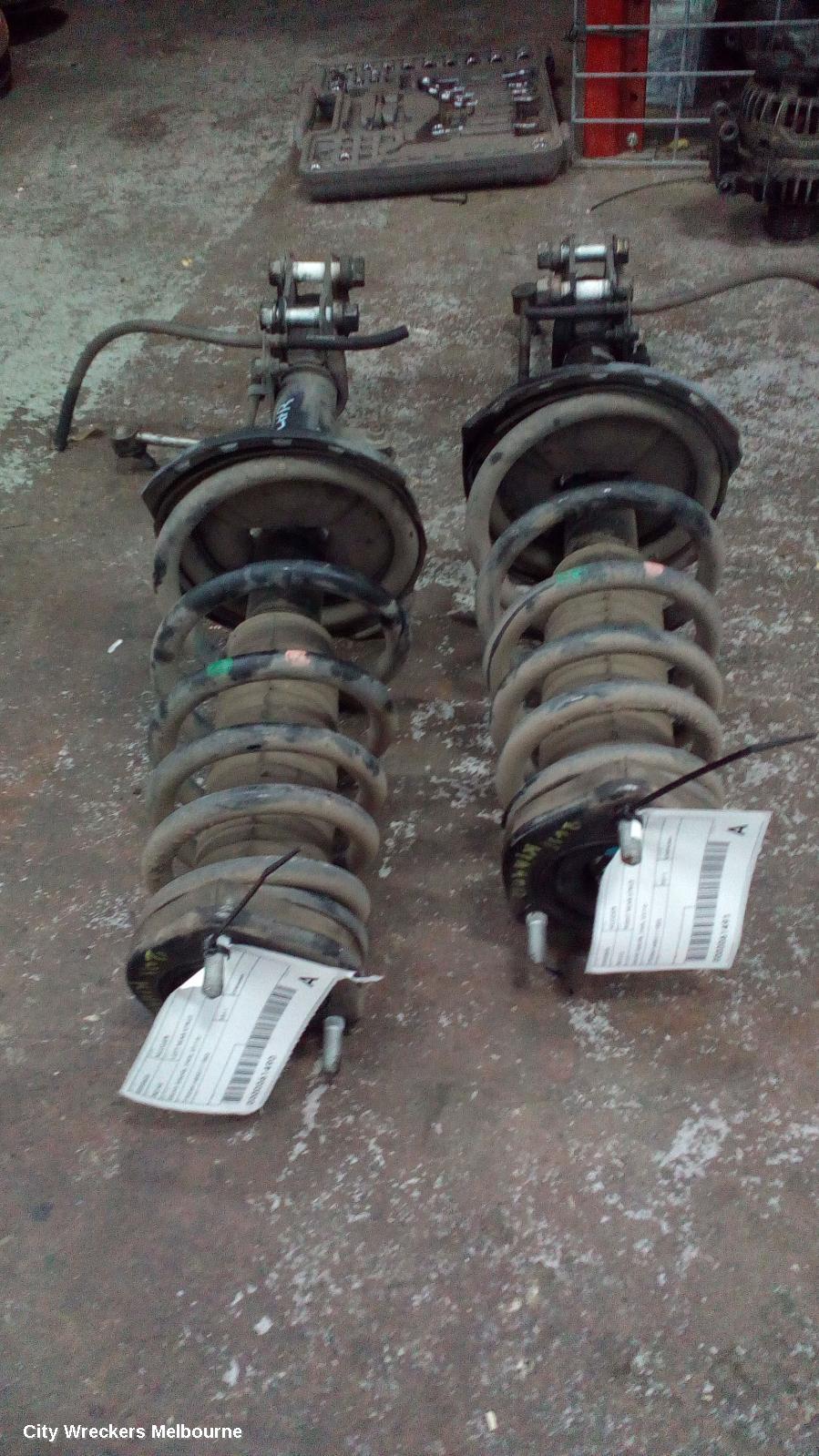 TOYOTA KLUGER RIGHT REAR STRUT, GSU40-GSU45, 2WD, 07/2010 ONWARDS