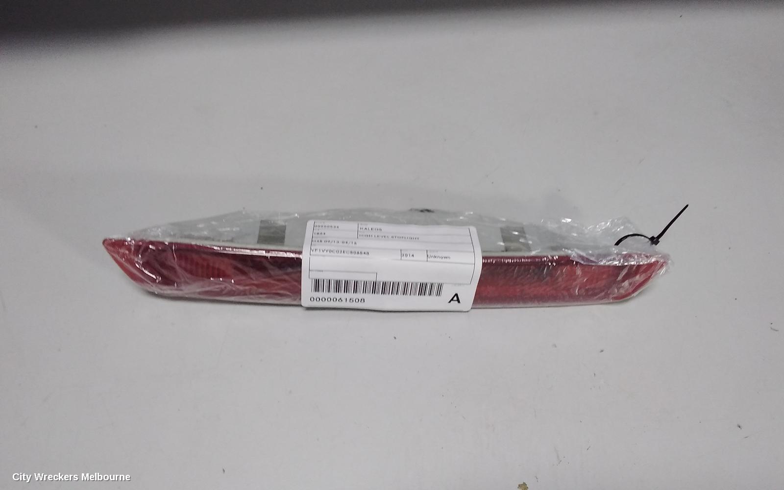 RENAULT KALEOS HIGH LEVEL STOPLIGHT, H45 09/2013 - 04/2016