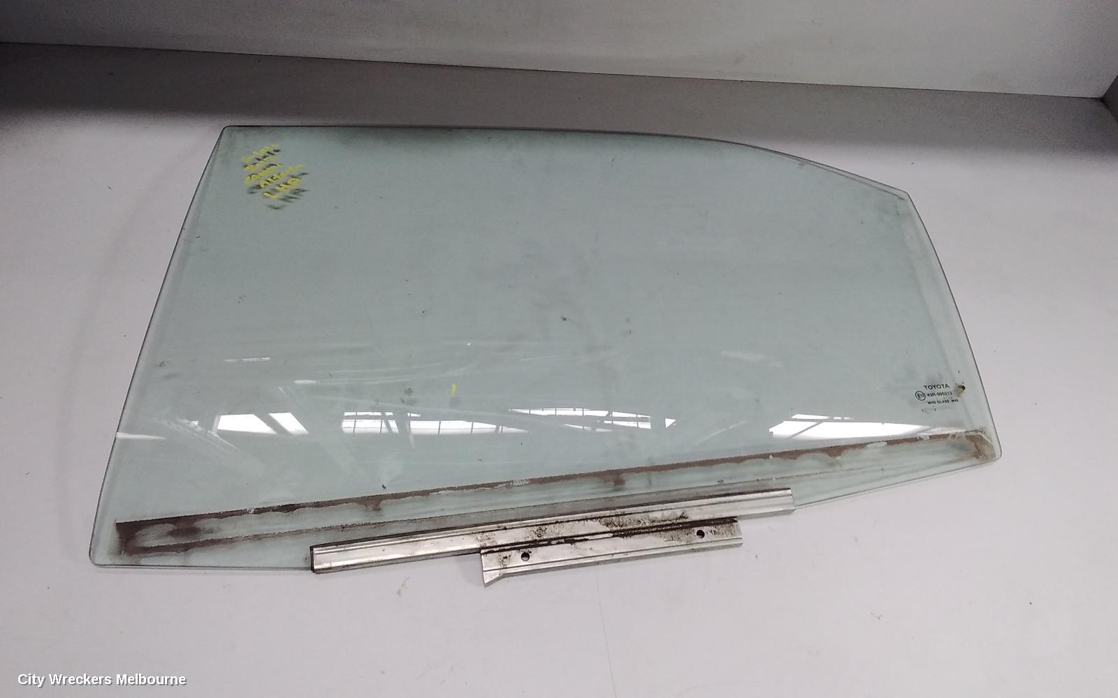 TOYOTA CAMRY LEFT REAR DOOR WINDOW, ASV50/AVV50, 12/2011 - 05/2015