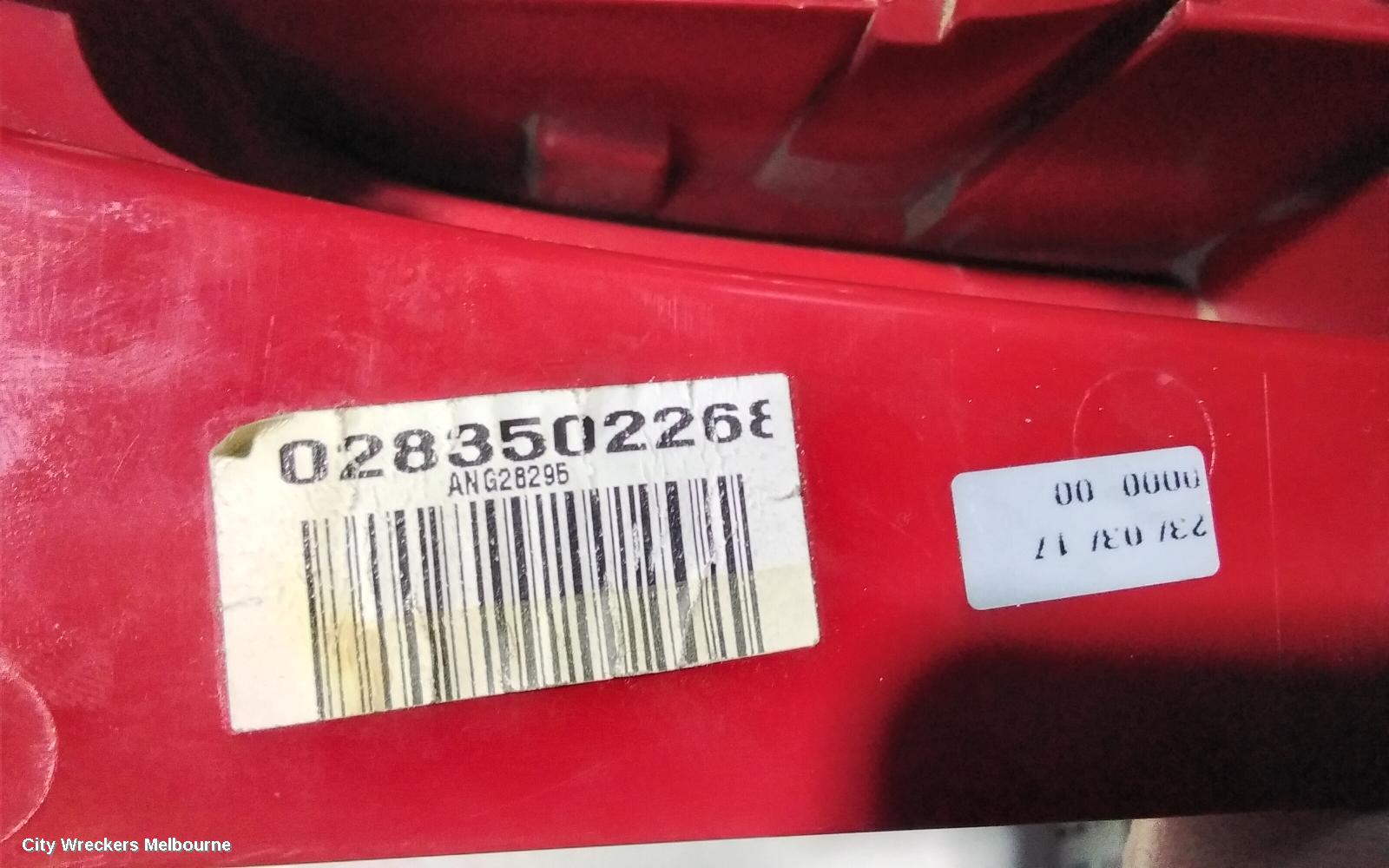 CITROEN BERLINGO LEFT TAILLIGHT, B9C, 03/2009 - 12/2018