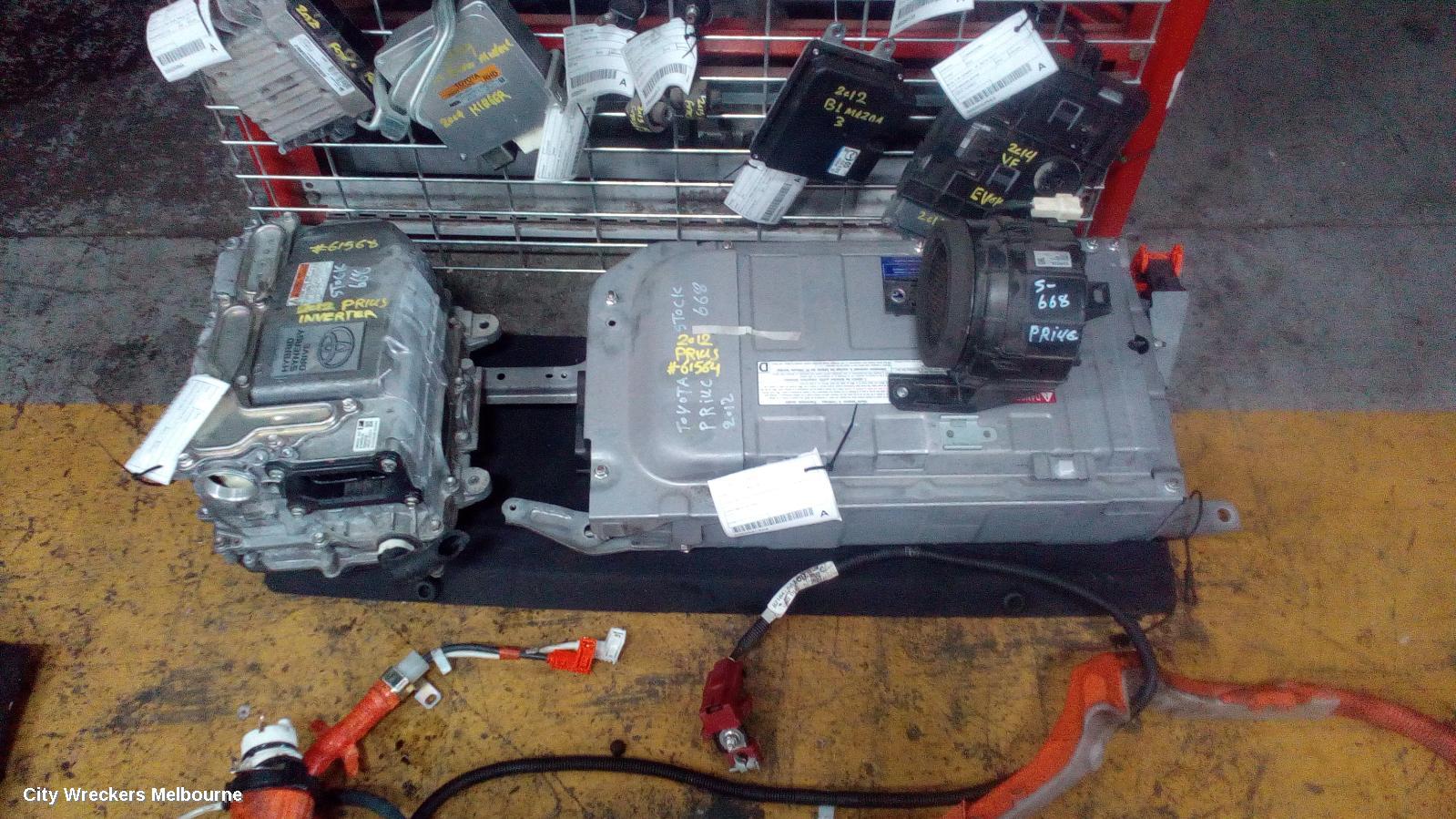 TOYOTA PRIUS INVERTER, NHP10R, HYBRID INVERTER, 12/2011 ONWARDS