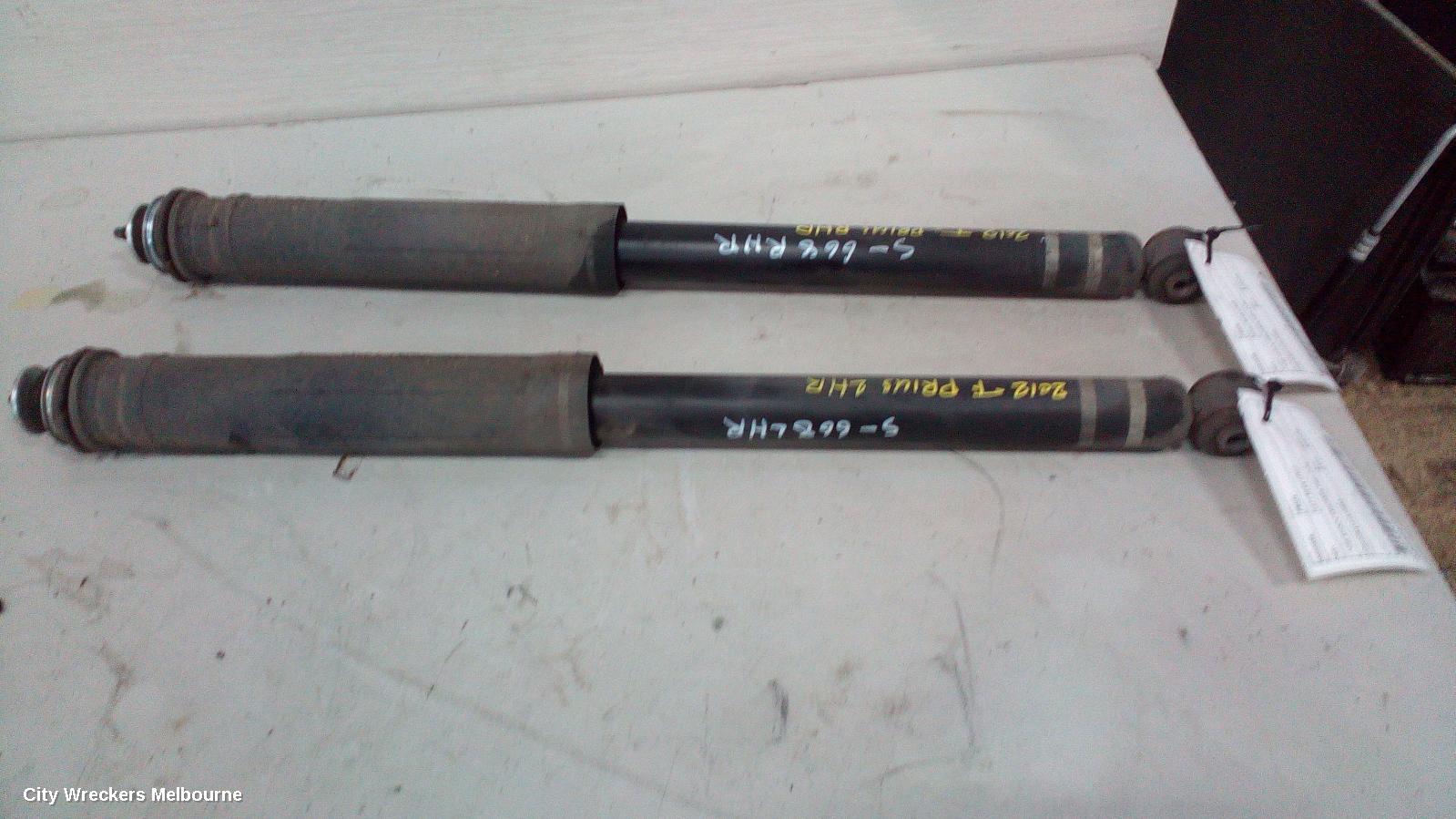 TOYOTA PRIUS LEFT REAR STRUT, ***USE SHOCK ABSORBER PART TYPE***