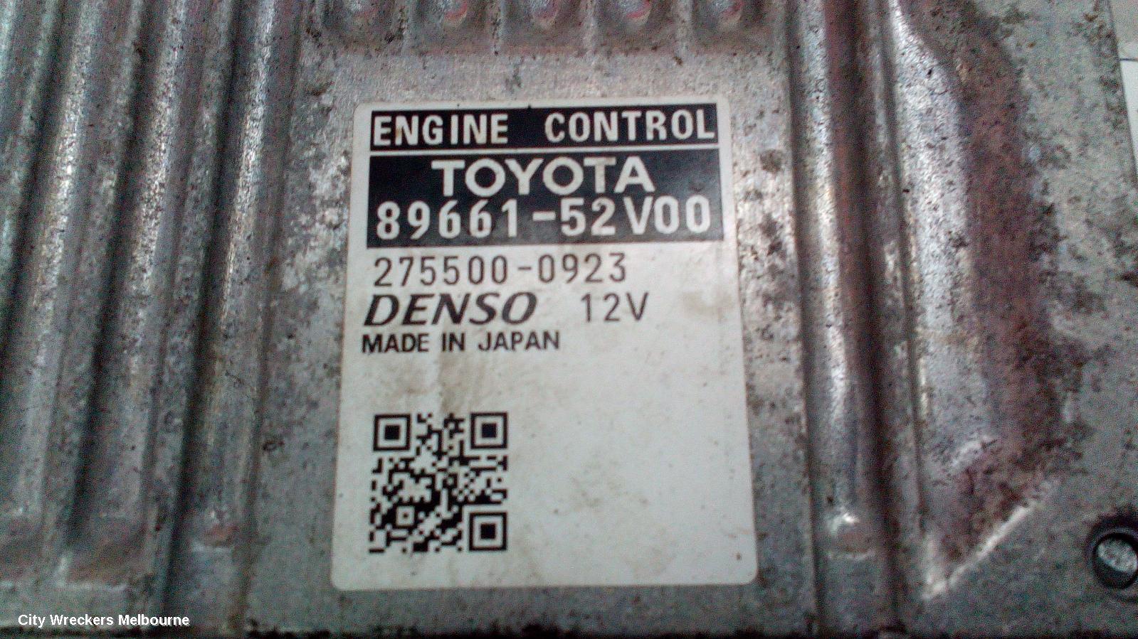 TOYOTA PRIUS ECU, NHP10R, ENGINE ECU, 1.5, PETROL, ECU ONLY, 12/2011 ONWARDS