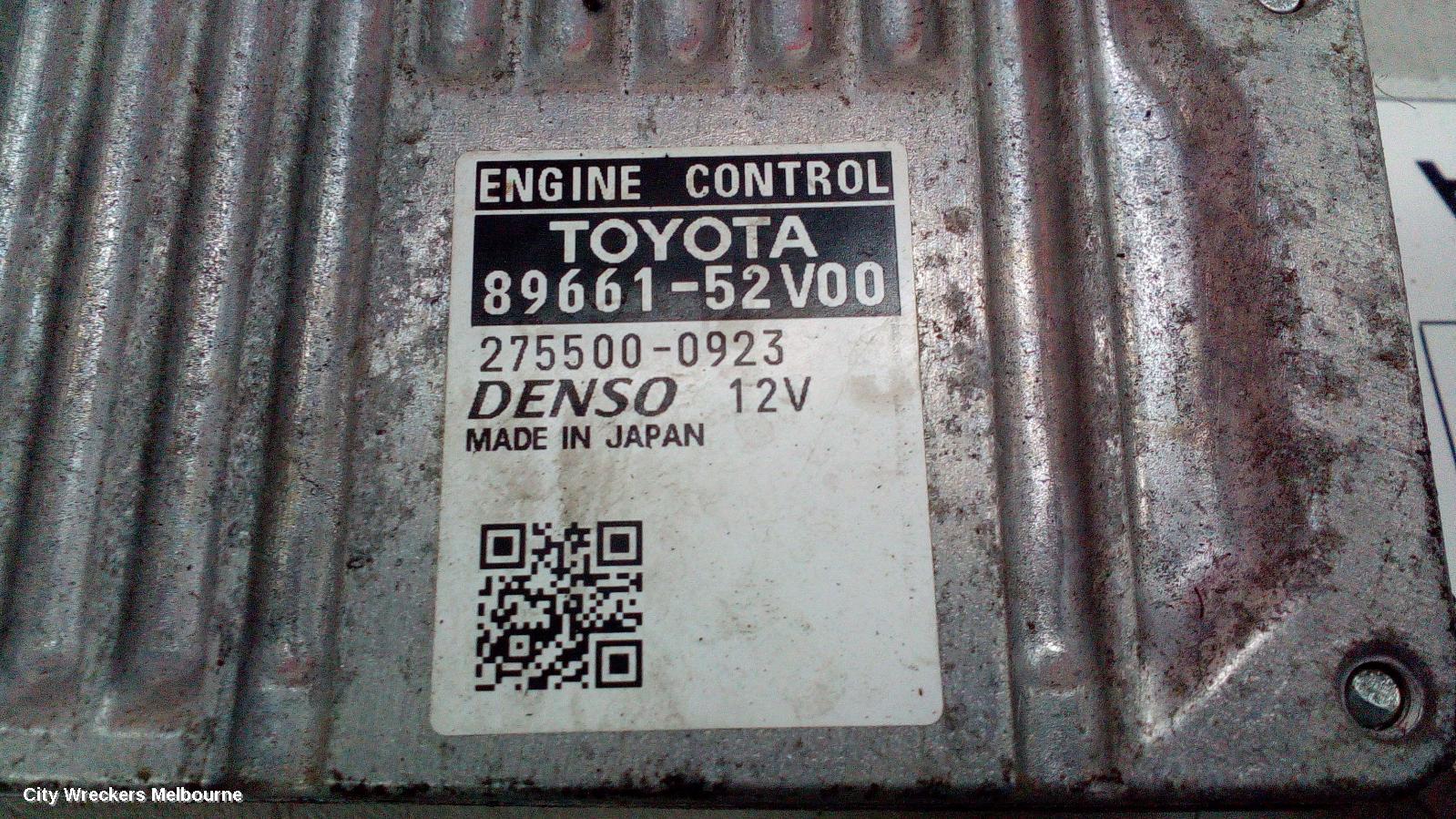 TOYOTA PRIUS ECU, NHP10R, ENGINE ECU, 1.5, PETROL, ECU ONLY, 12/2011 ONWARDS