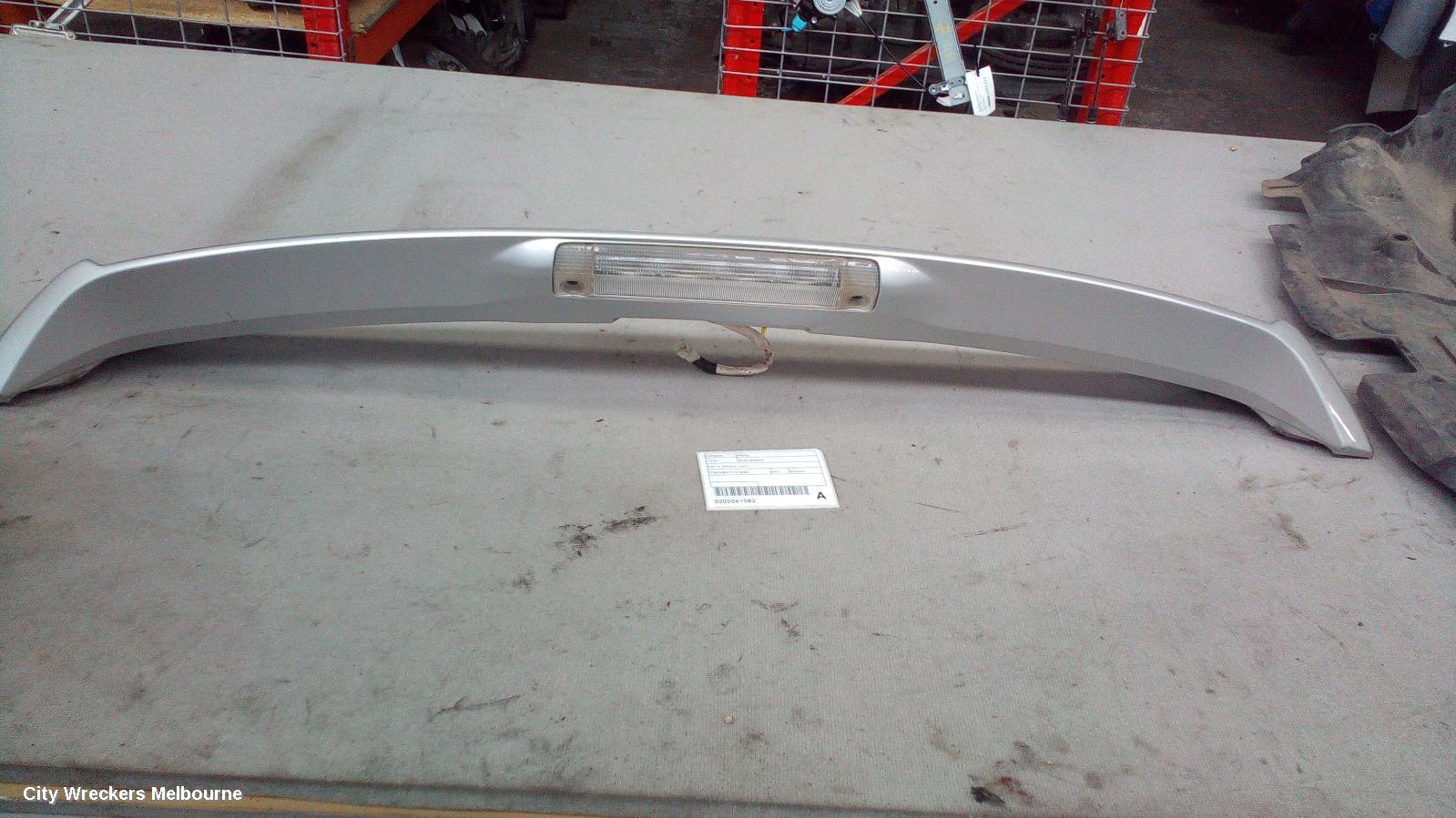 TOYOTA PRIUS REAR SPOILER, NHP10, PRIUS C, 12/2011 ONWARDS