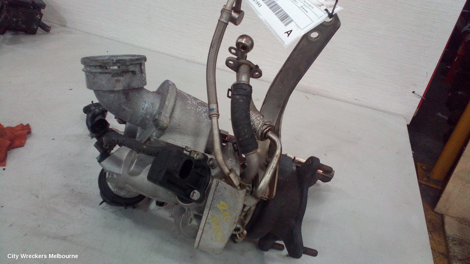 VOLKSWAGEN PASSAT TURBO SUPERCHARGER, PETROL, 1.8, CDAA CODE, 3C/MK6 B7, 02/2010 - 05/2015