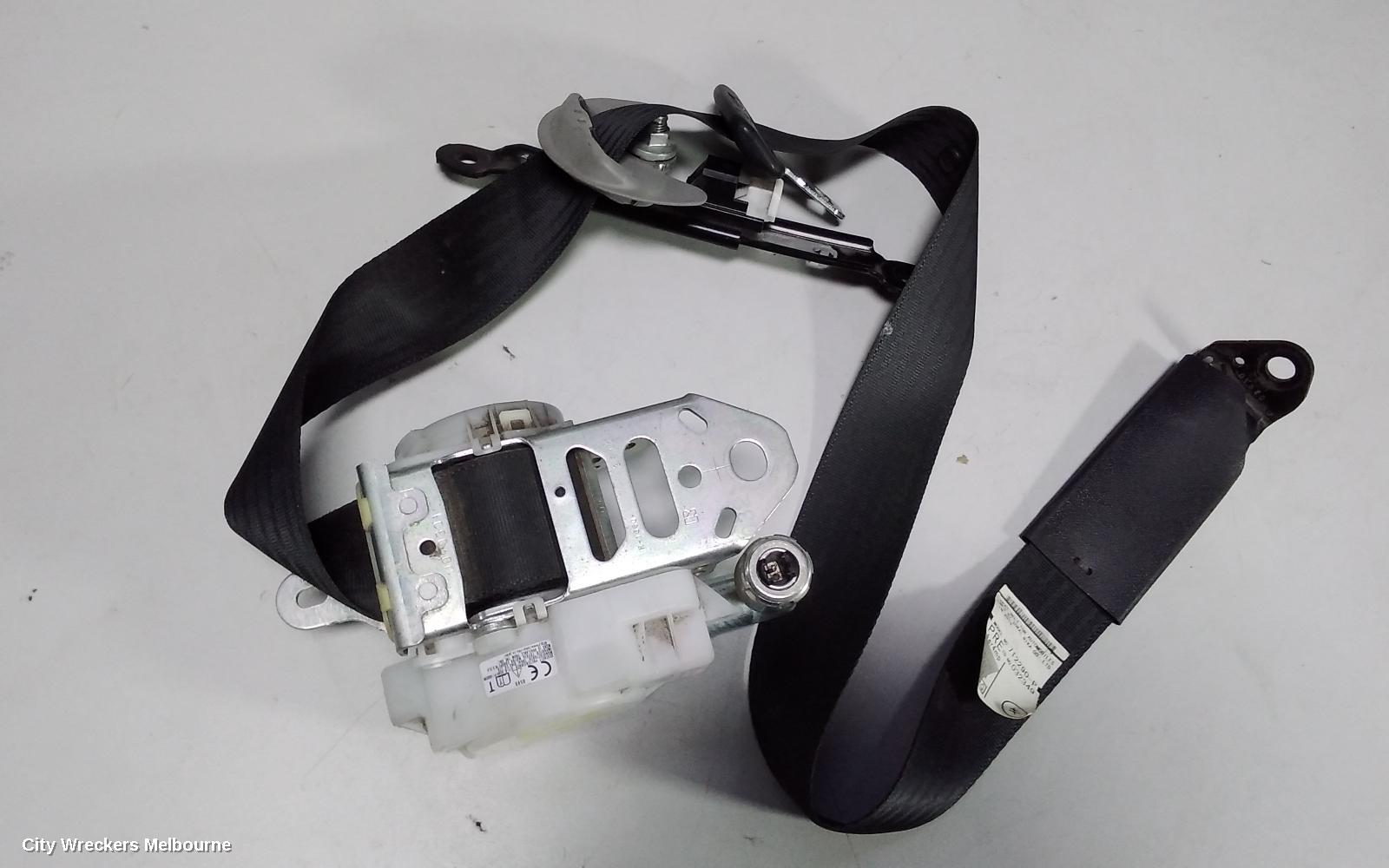 TOYOTA KLUGER SEATBELT/STALK, LH FRONT, SEAT BELT ONLY, GSU40-GSU45, 07/2010 - 02/2014