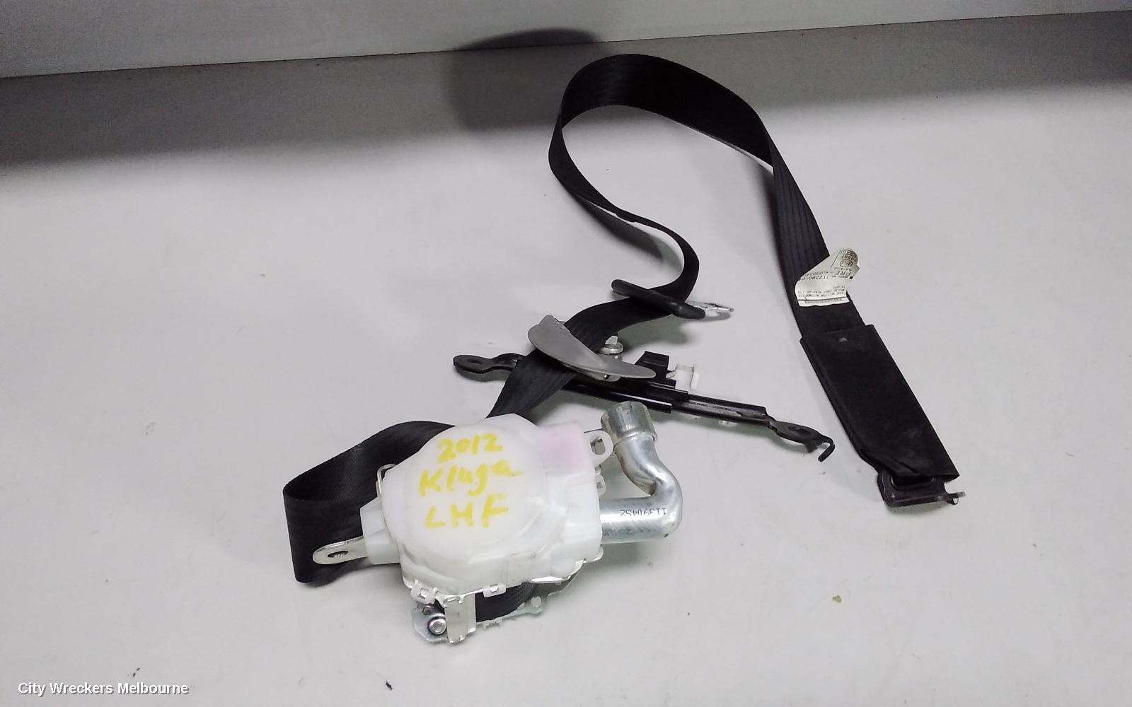 TOYOTA KLUGER SEATBELT/STALK, LH FRONT, SEAT BELT ONLY, GSU40-GSU45, 07/2010 - 02/2014