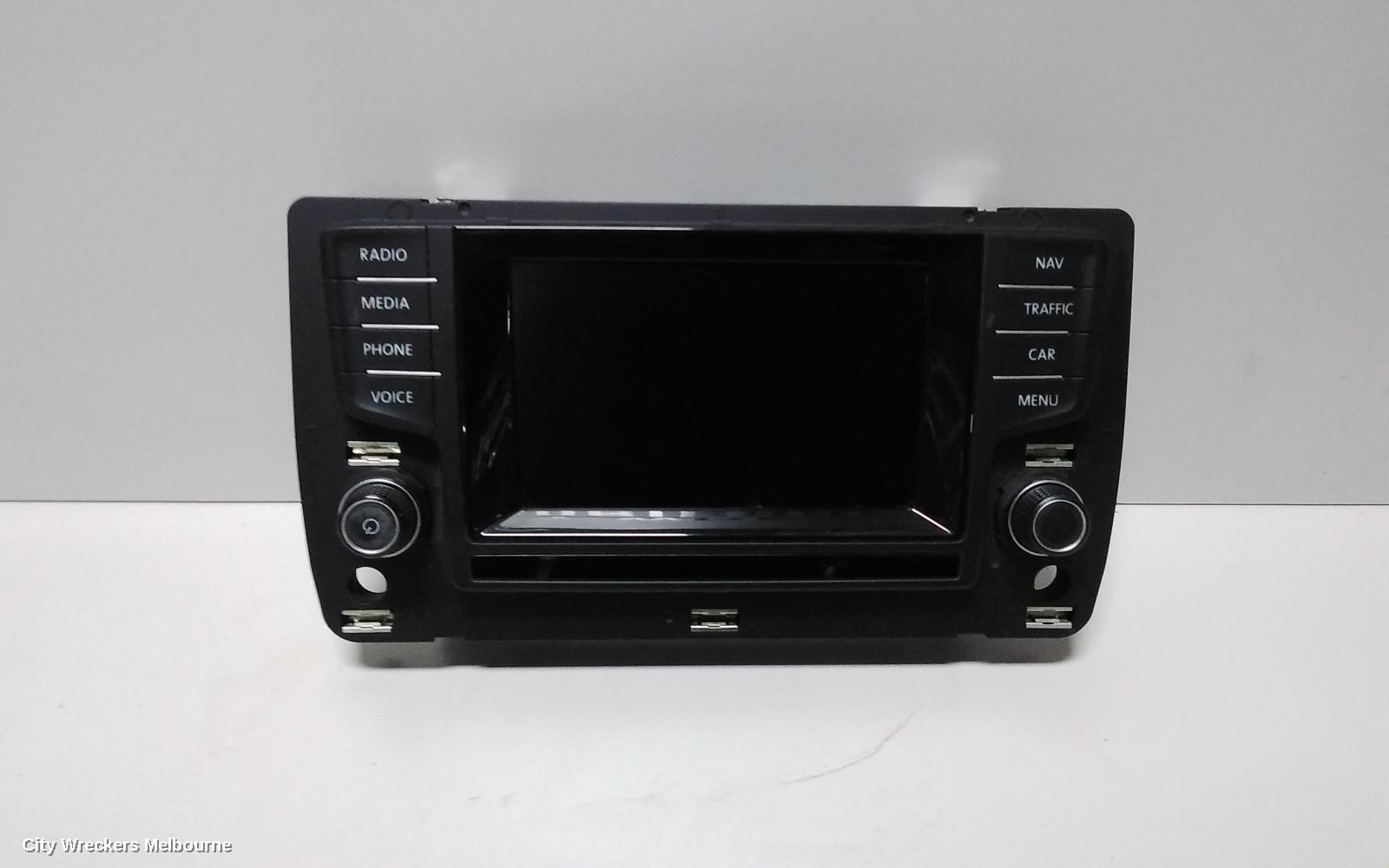 VOLKSWAGEN GOLF RADIO/CD/DVD/SAT/TV, SAT NAV TOUCHSCREEN, GEN 7, 03/2013 - 03/2017