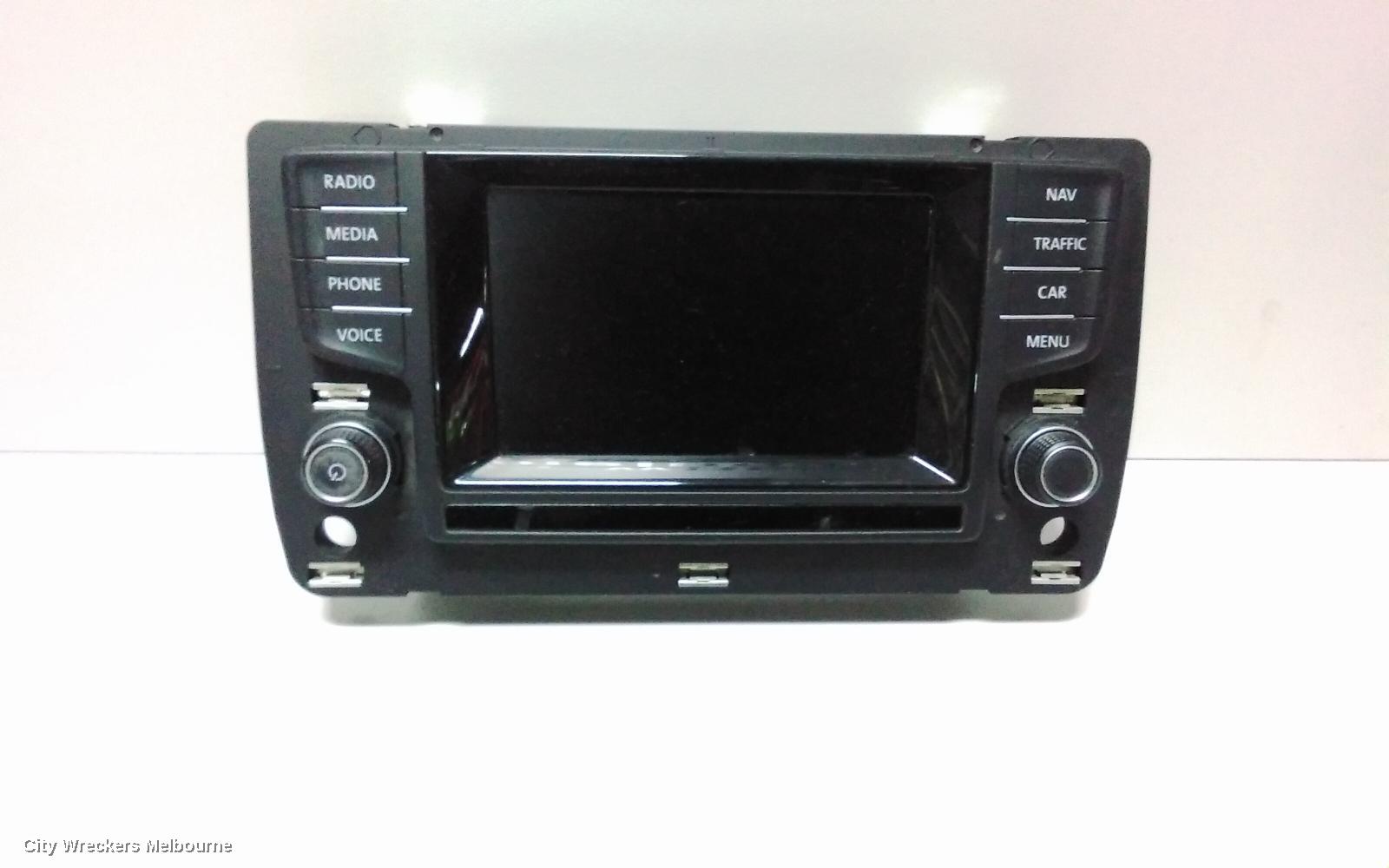 VOLKSWAGEN GOLF RADIO/CD/DVD/SAT/TV, SAT NAV TOUCHSCREEN, GEN 7, 03/2013 - 03/2017