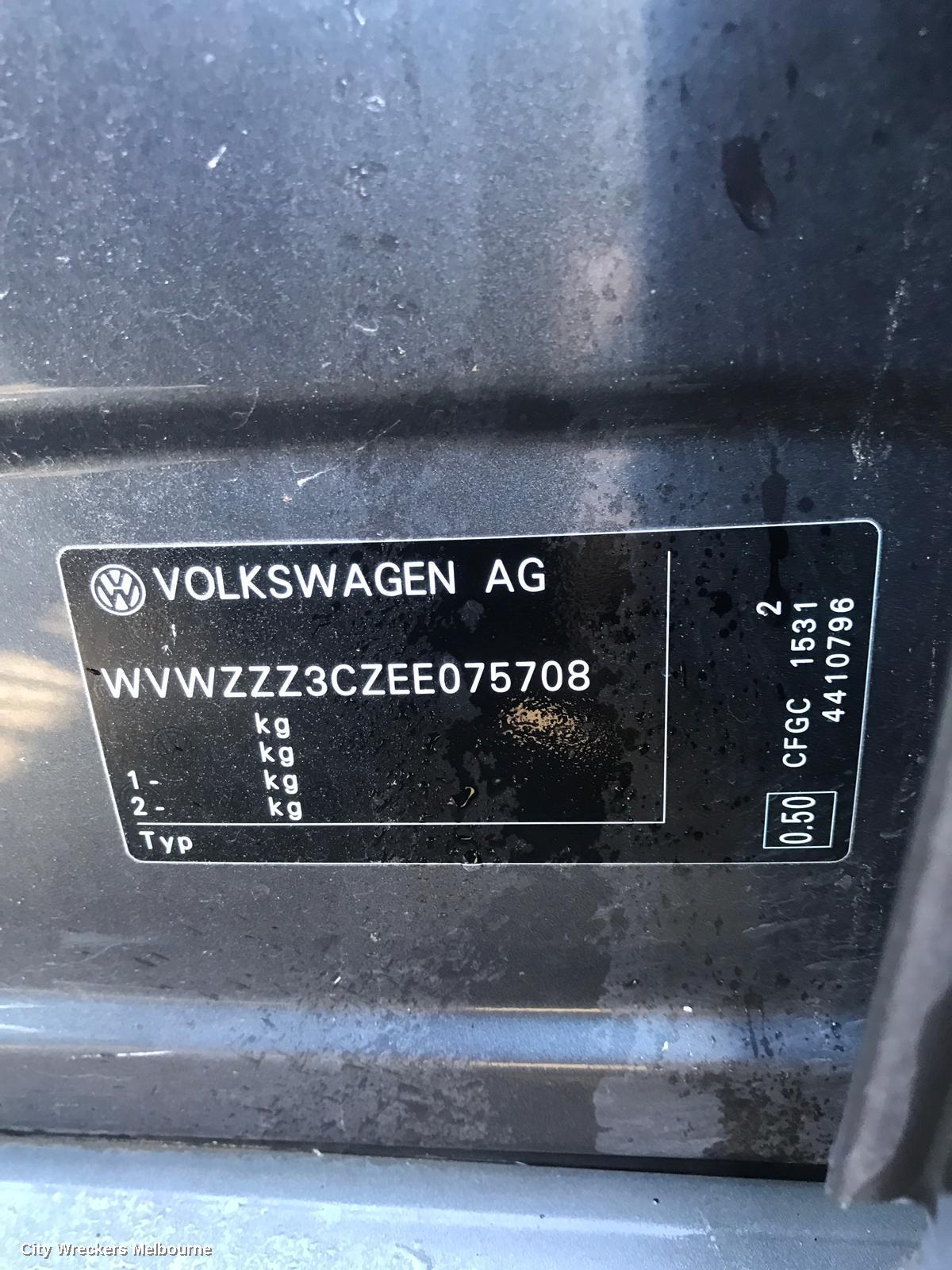 VOLKSWAGEN PASSAT REAR GARNISH, TAILGATE LAMP (LH SIDE), NON LED TYPE, 3C/MK6 B7, WAGON, 09/2010 - 05/2015