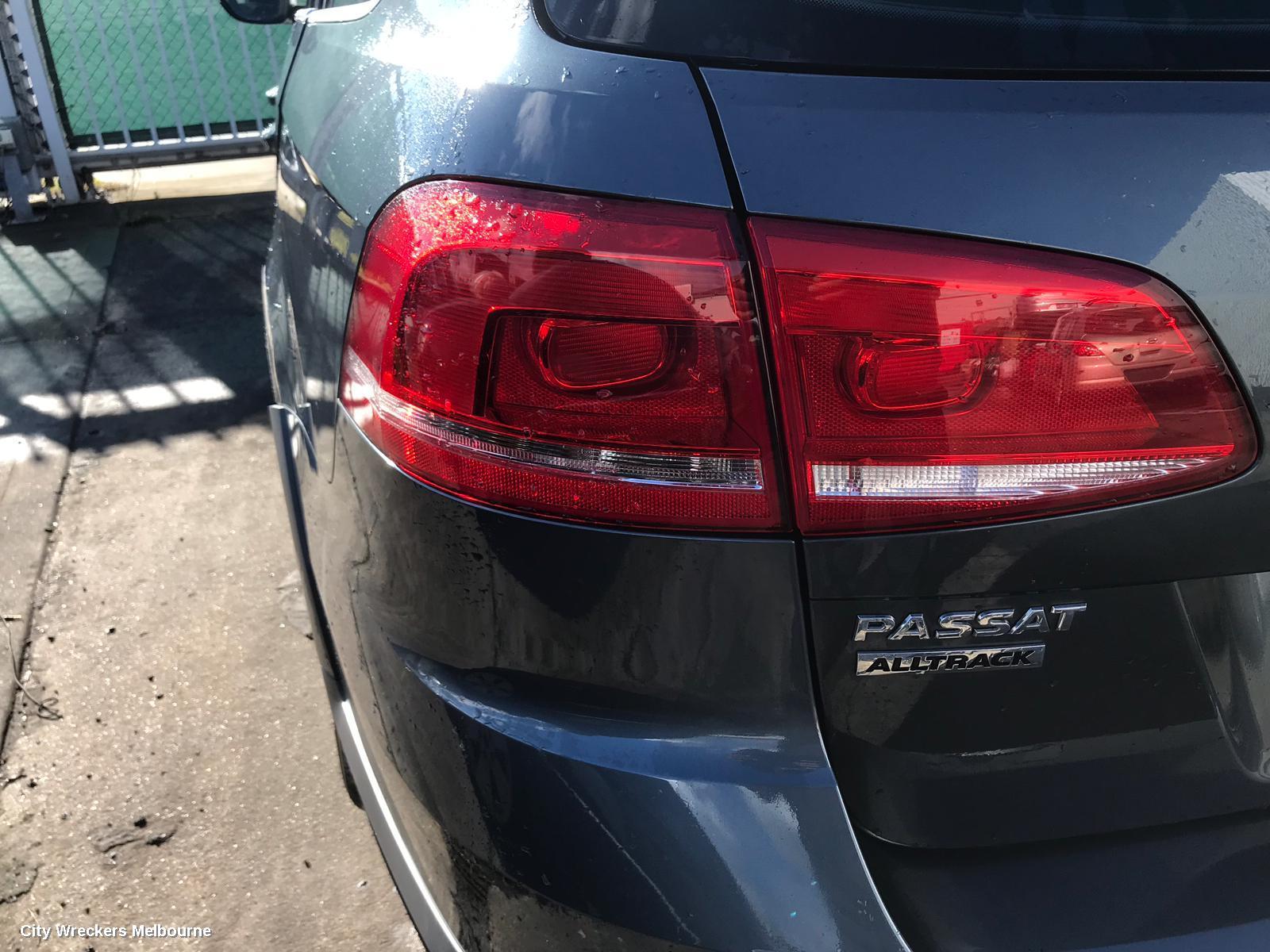 VOLKSWAGEN PASSAT REAR GARNISH, TAILGATE LAMP (LH SIDE), NON LED TYPE, 3C/MK6 B7, WAGON, 09/2010 - 05/2015