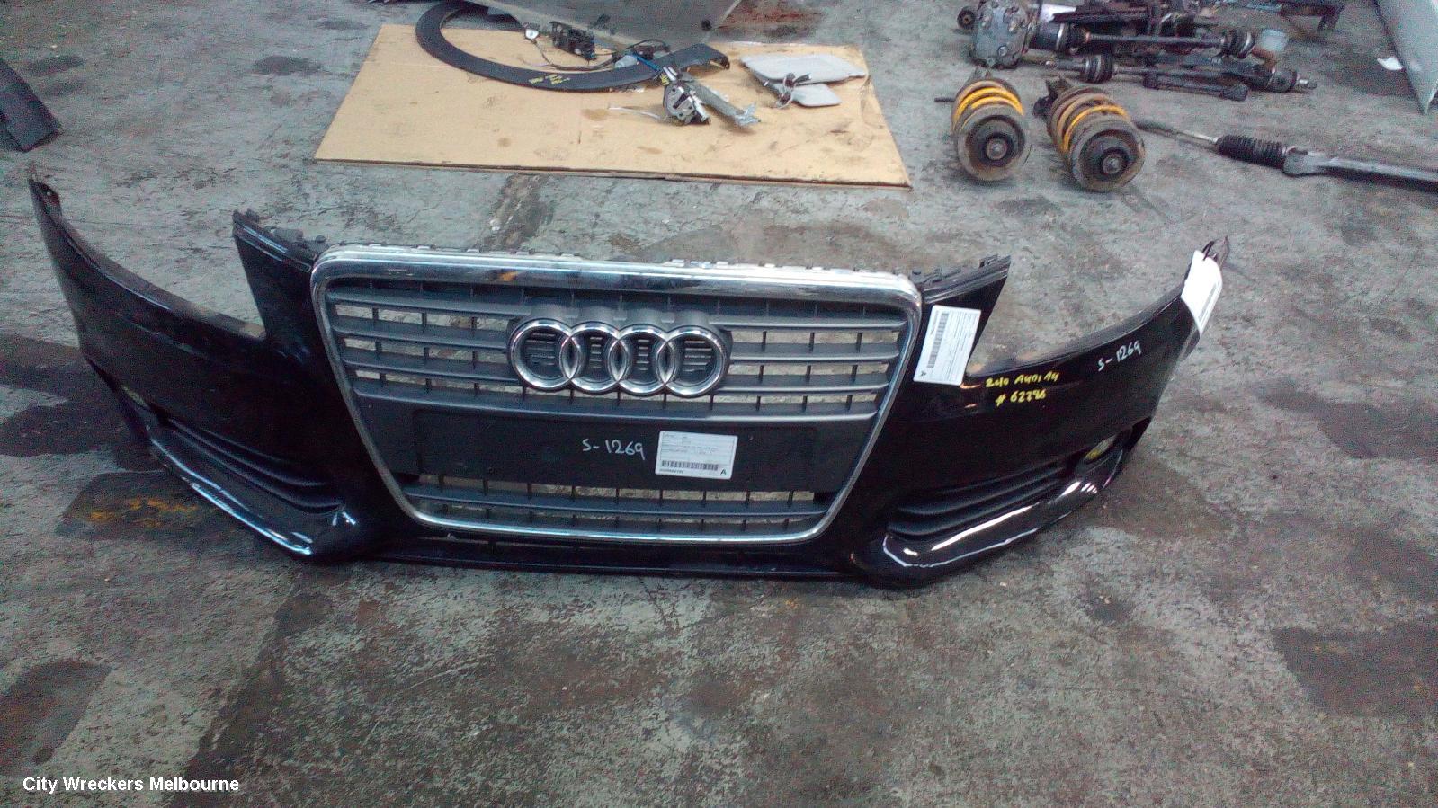 AUDI A4 GRILLE, RADIATOR GRILLE, B8 8K (A4), GREY, 02/2008 - 06/2012