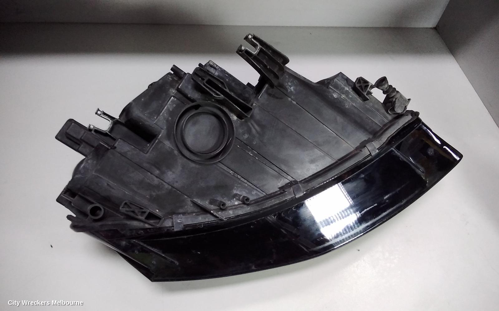 AUDI A4 LEFT HEADLAMP, B8 8K, HALOGEN TYPE, 02/2008 - 06/2012