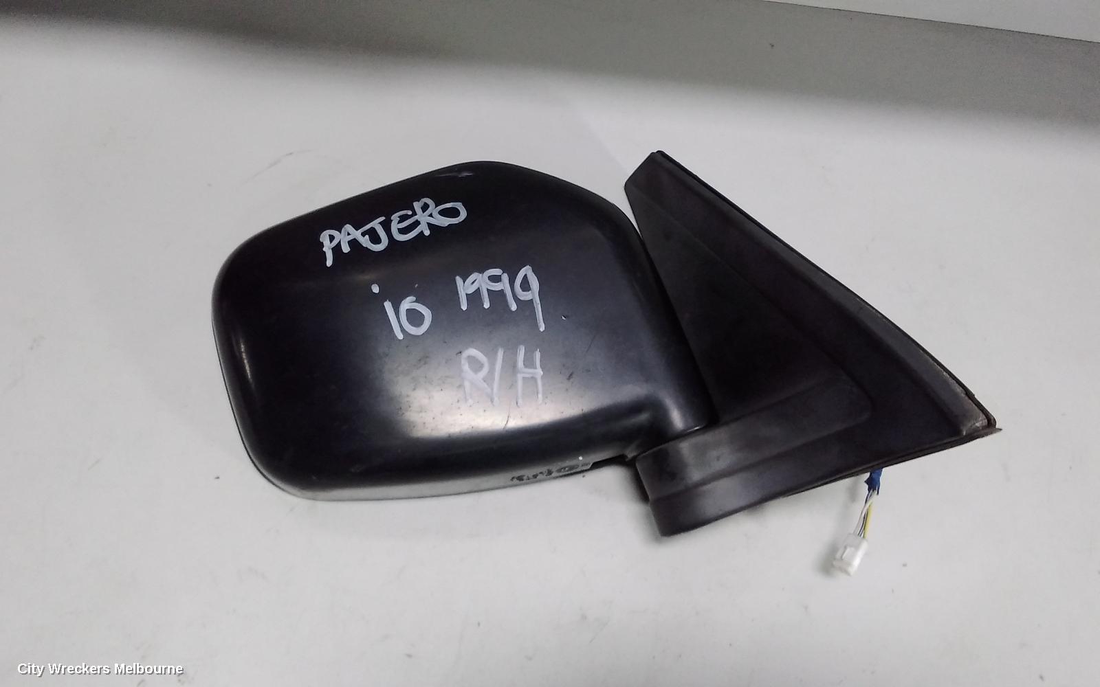 MITSUBISHI PAJERO RIGHT DOOR MIRROR, IO, POWER, 5DR, 03/1999 - 12/2002 (AUS ONLY)