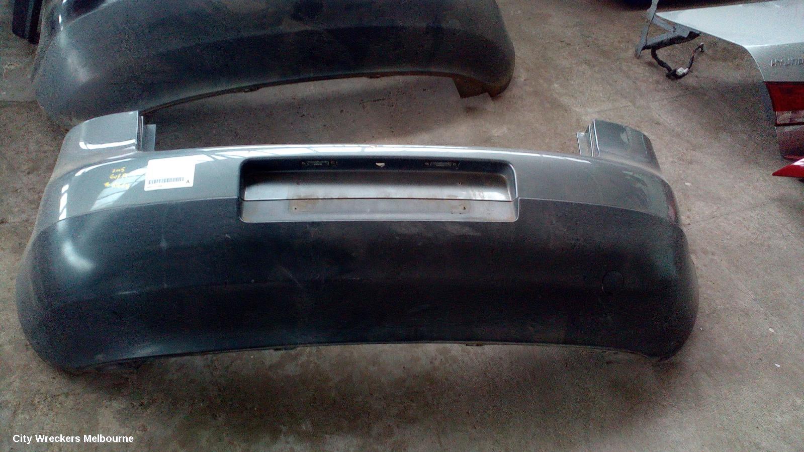 VOLKSWAGEN GOLF REAR BUMPER, GEN 5, COMPLETE, GT, NON PARK SENSOR TYPE, 03/2005 - 02/2009