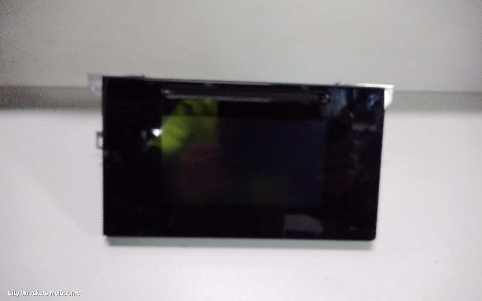 TOYOTA COROLLA RADIO/CD/DVD/SAT/TV, 7IN TOUCHSCREEN (P/N ON FACE 100521), ZRE182R, HATCH, 03/2015 - 06/2018