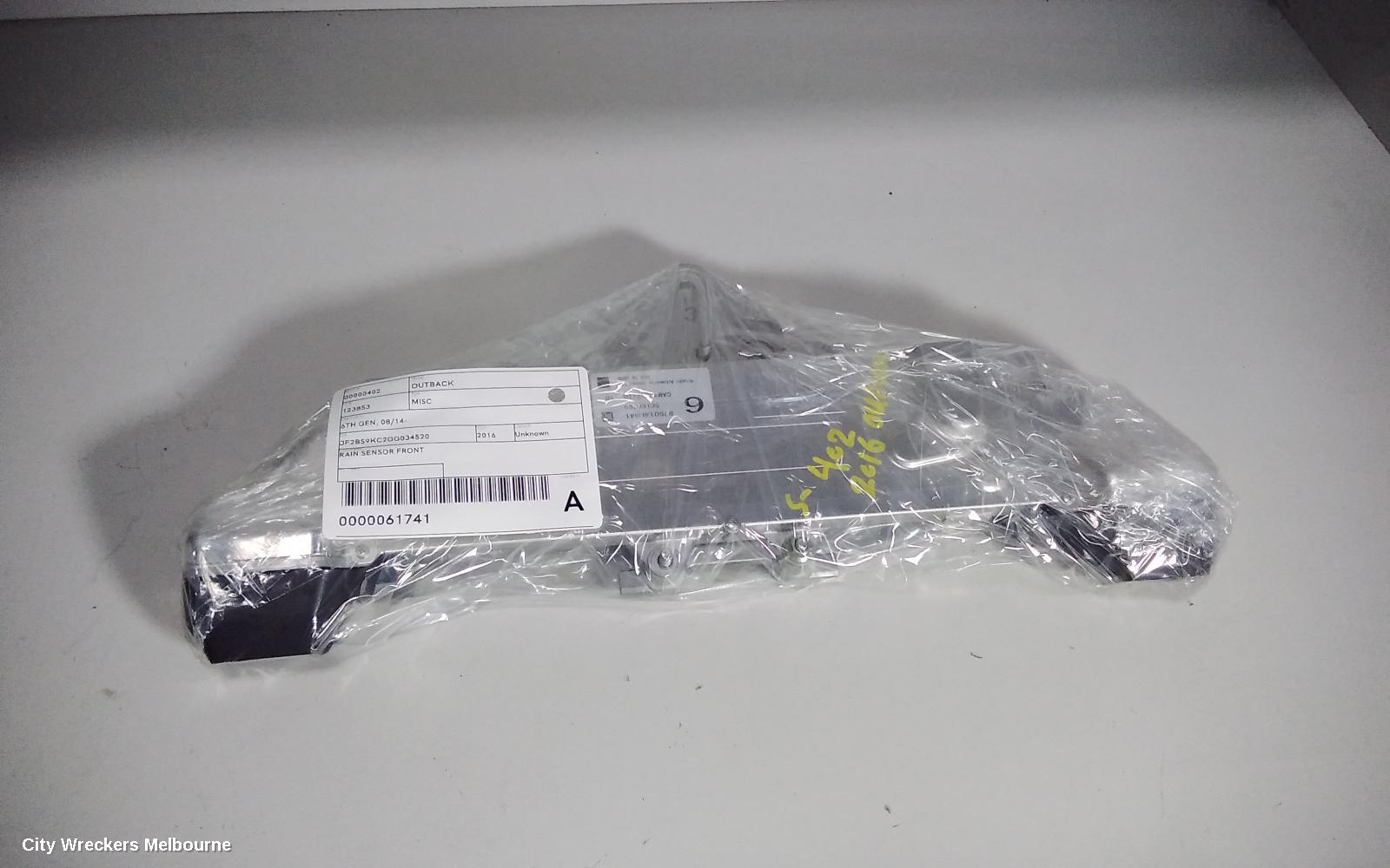 SUBARU OUTBACK, 6TH GEN, 08/2014 - 12/2020, EYE SIGHT CAM 87501AL041: 61741