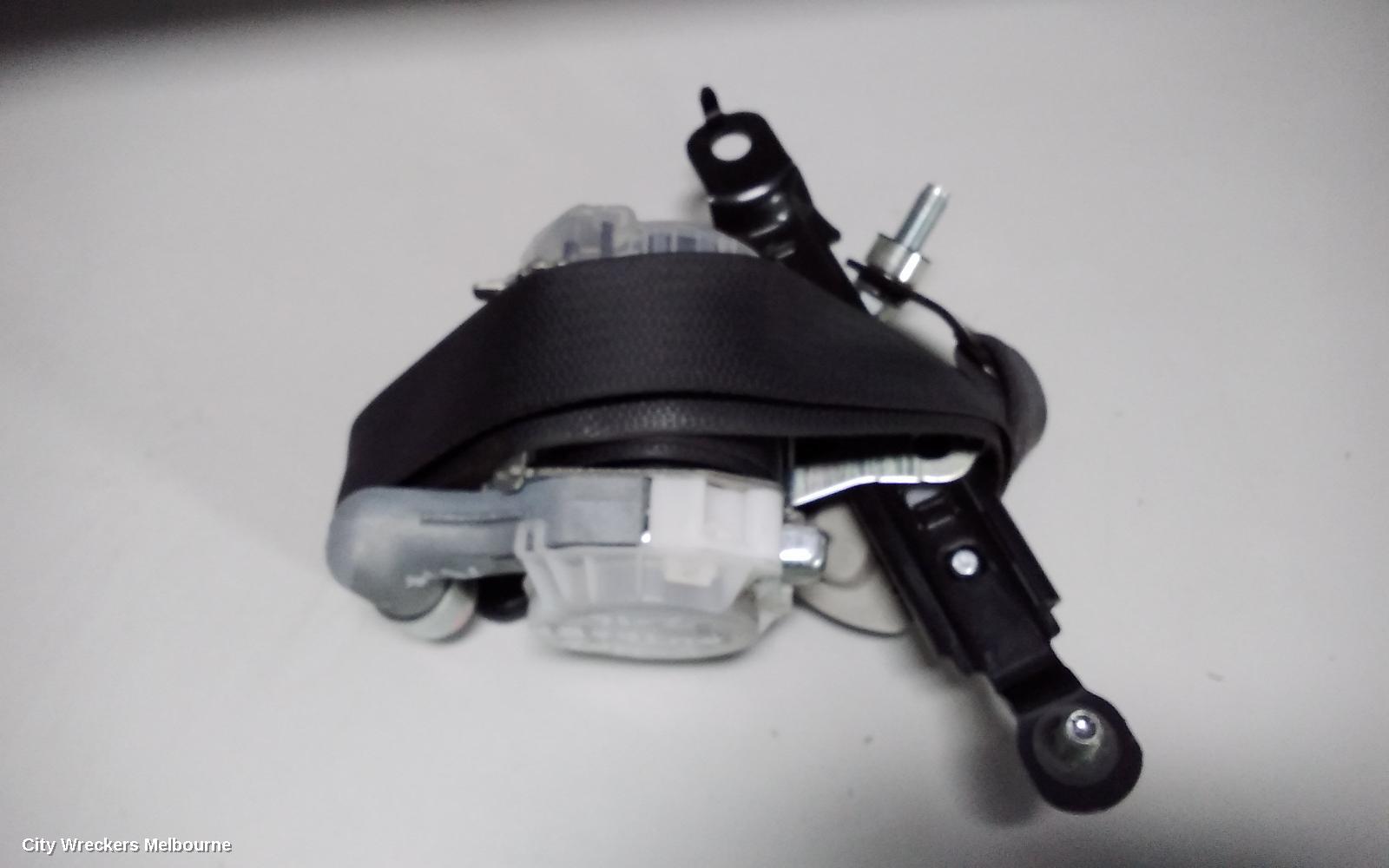 SUBARU OUTBACK SEATBELT/STALK, RH FRONT, SEAT BELT ONLY, 6TH GEN, 08/2014 ONWARDS