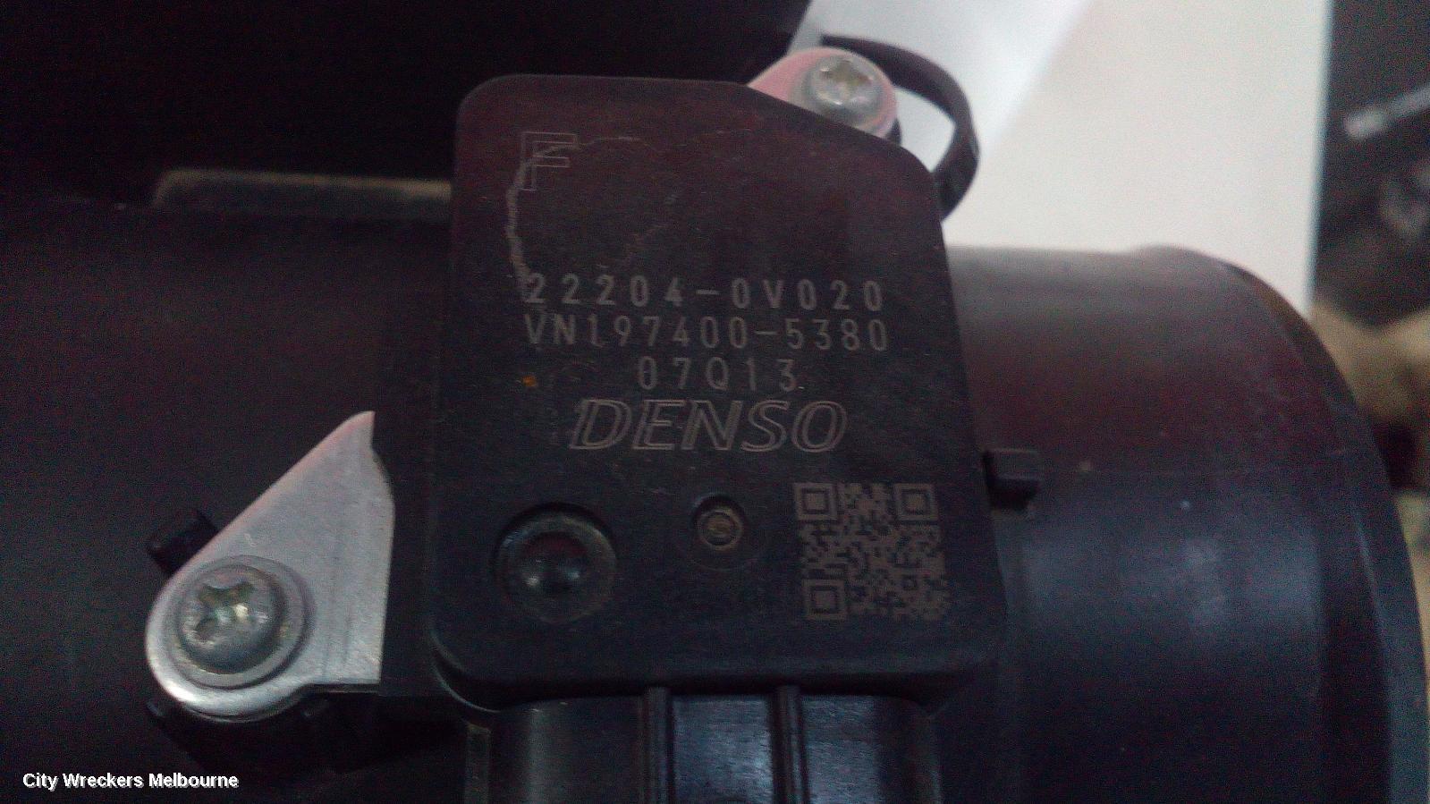 TOYOTA CAMRY AIR FLOW METER, 2.5, 2AR-FE, ASV50, 12/2011 - 10/2017