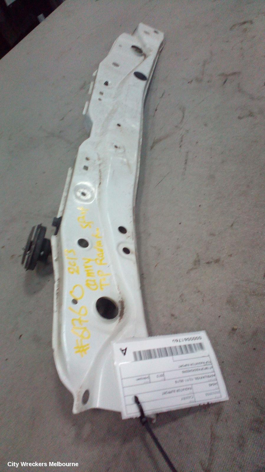 TOYOTA CAMRY RADIATOR SUPPORT, ASV50/AVV50, 12/2011 - 05/2015