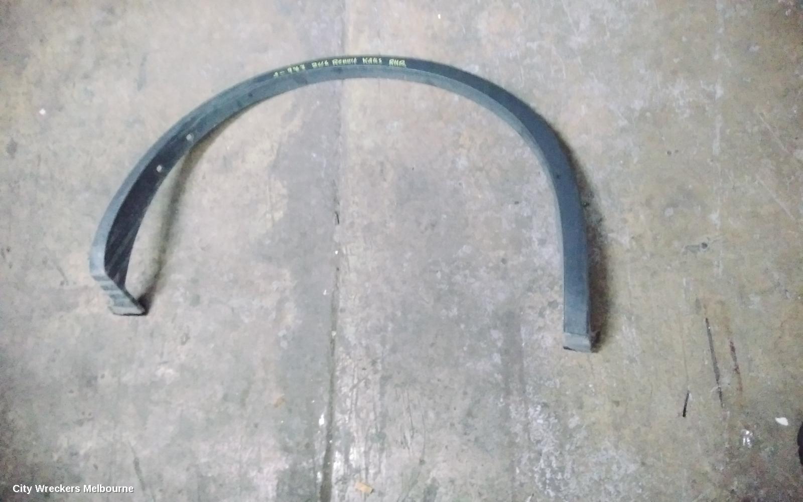 RENAULT KALEOS WHEEL ARCH FLARE, XZG, 05/2016 ONWARDS