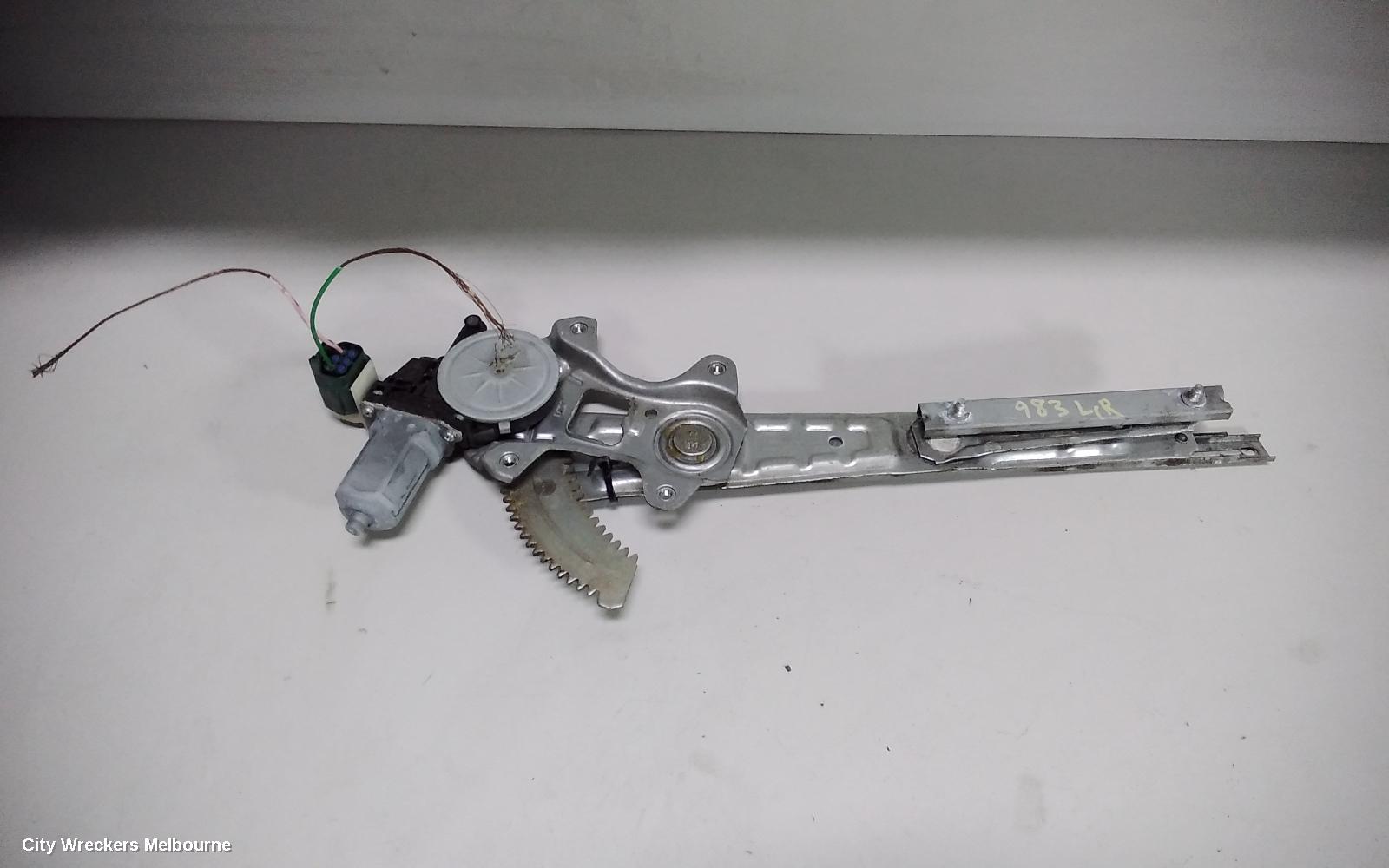 RENAULT KALEOS LEFT REAR WND REG/MOTOR, XZG, 05/2016 ONWARDS