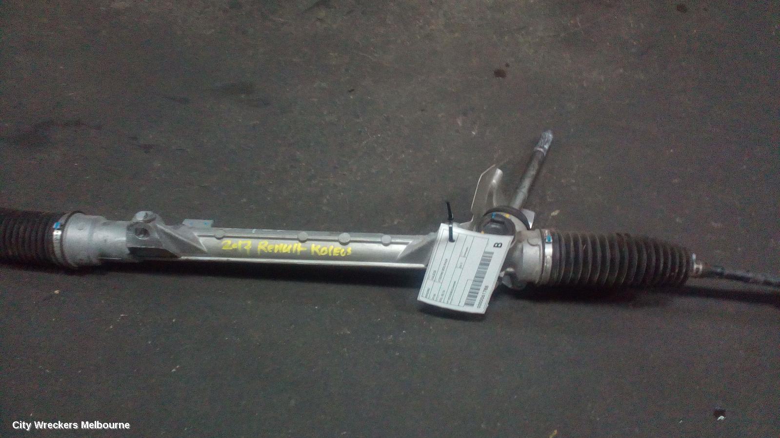 RENAULT KALEOS STEERING BOX/RACK, XZG, 05/2016 ONWARDS