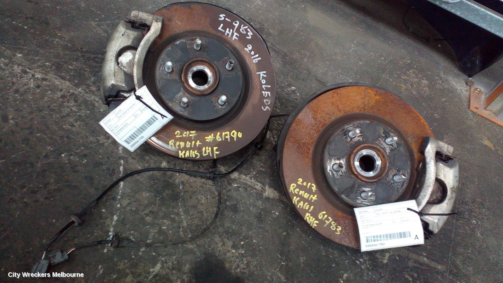 RENAULT KALEOS LEFT FRONT HUB ASSEMBLY, XZG, 05/2016 ONWARDS