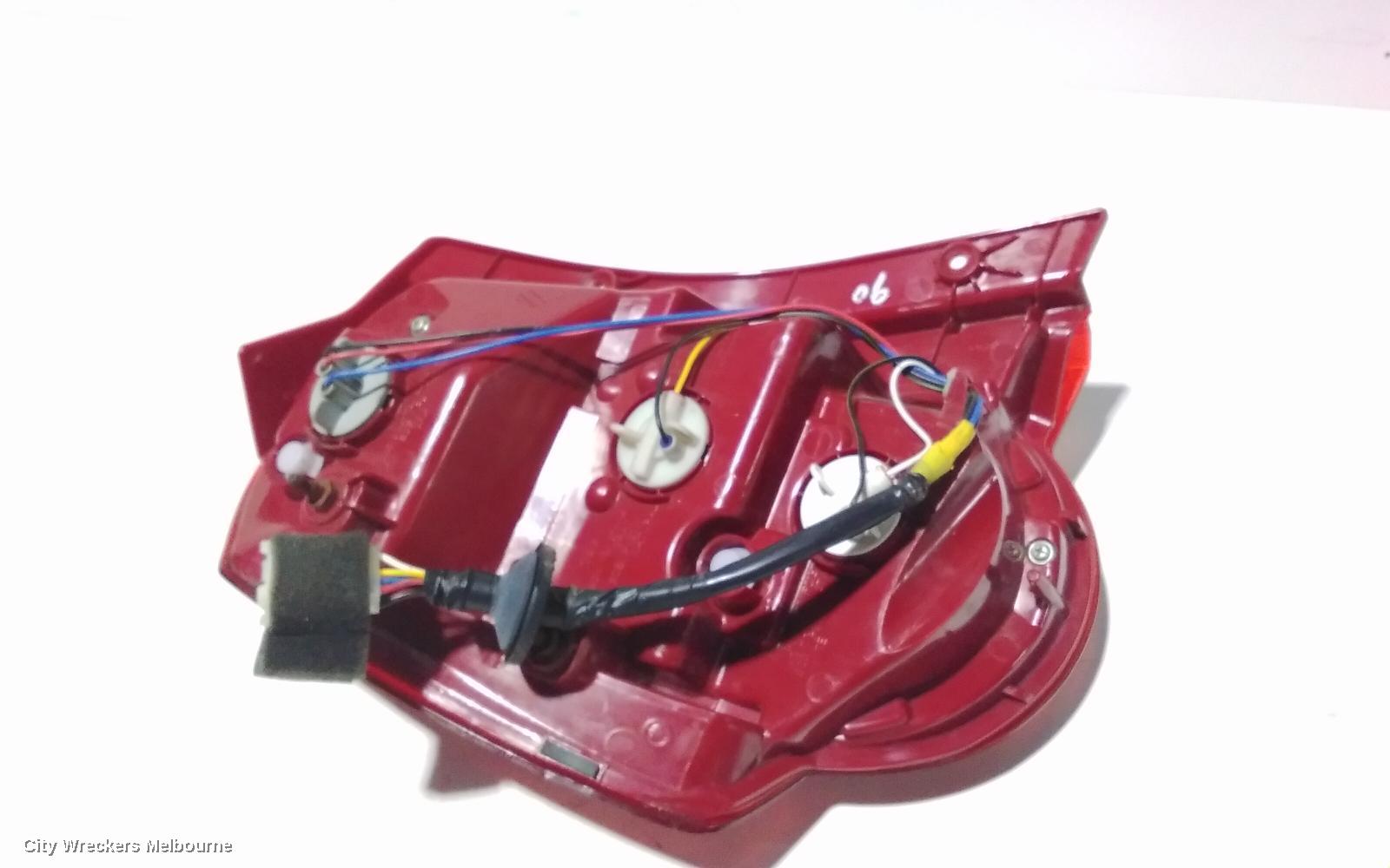 HOLDEN BARINA RIGHT TAILLIGHT, TK, HATCH, 07/2008 - 12/2012