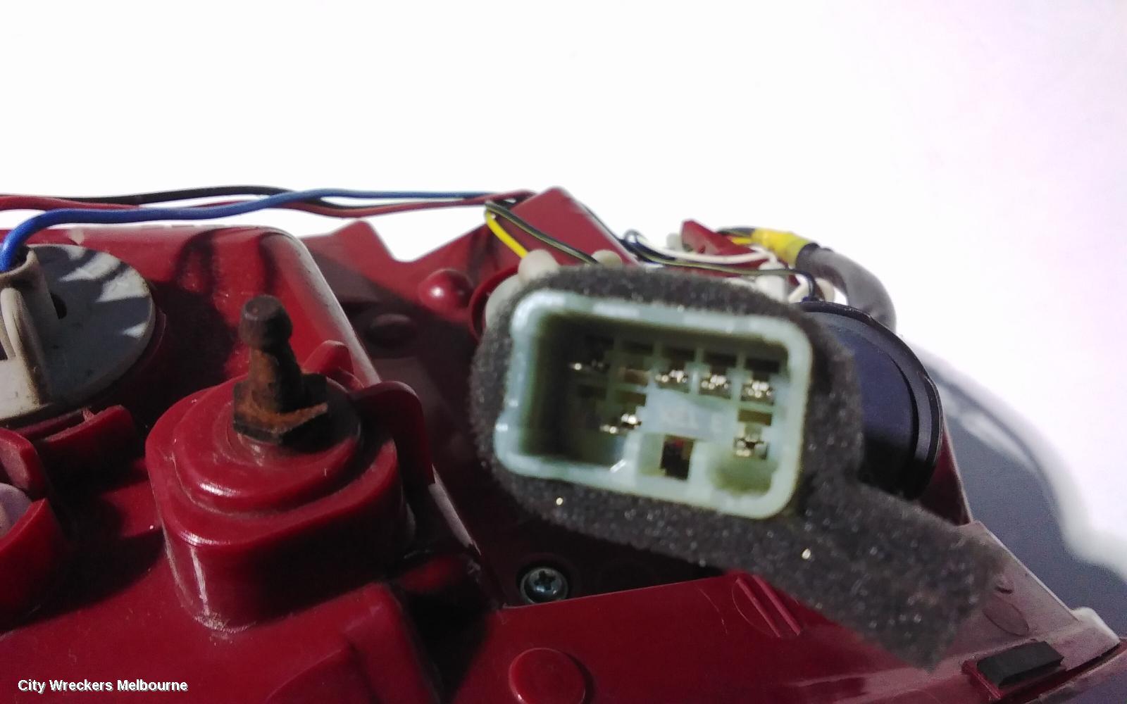 HOLDEN BARINA RIGHT TAILLIGHT, TK, HATCH, 07/2008 - 12/2012