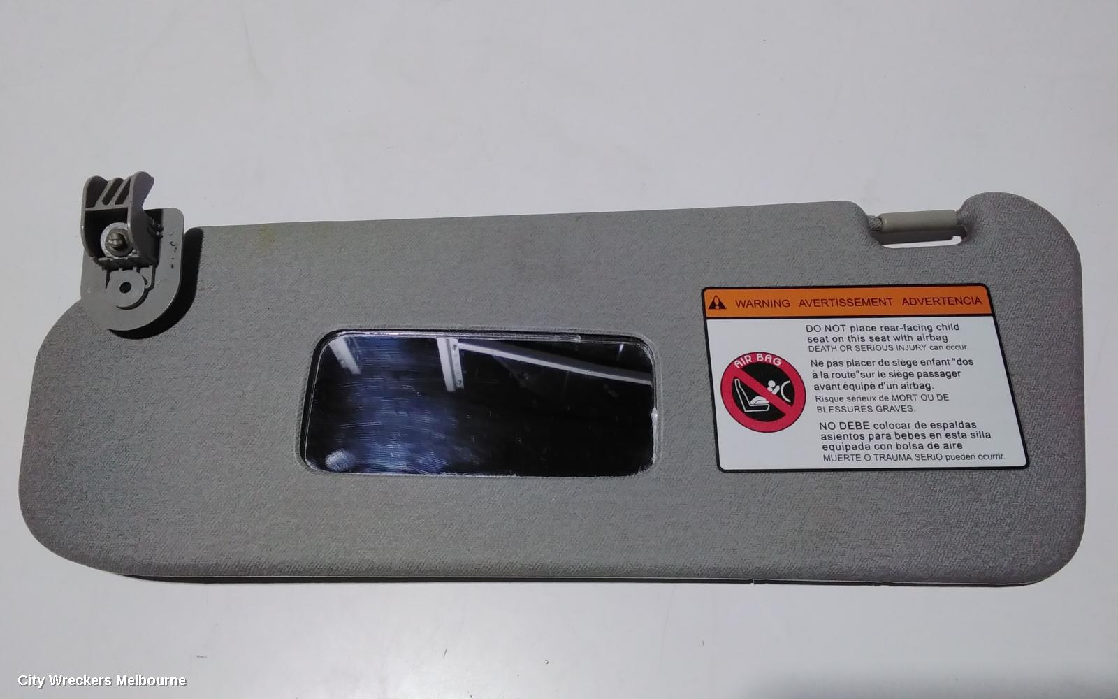 HOLDEN BARINA SUNVISOR, TK, LH SIDE, 12/2005 - 12/2012