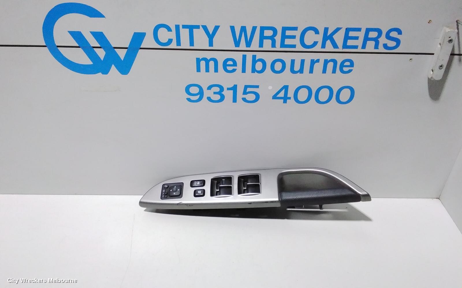 MITSUBISHI ASX PWR DR WIND SWITCH, RH FRONT (MASTER SWITCH), XB-XC, 07/2013 ONWARDS
