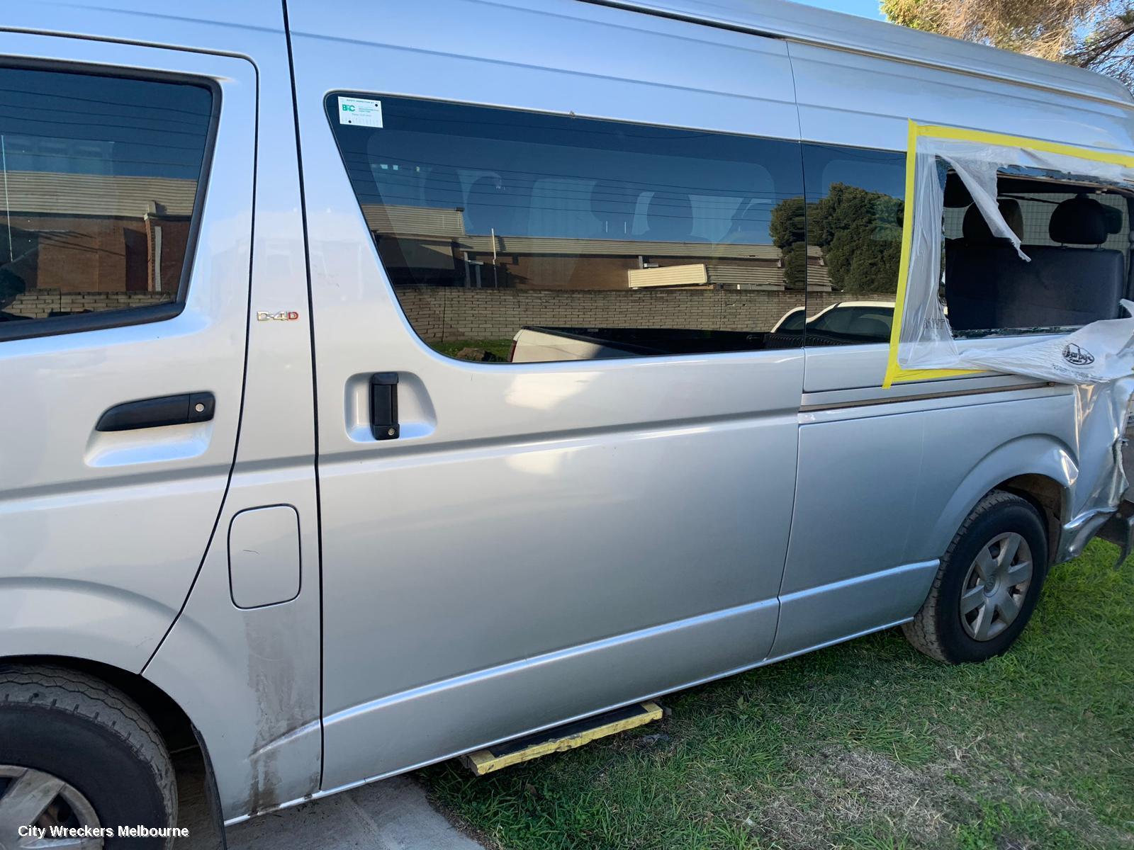 TOYOTA HIACE LEFT FRONT WINDOW REG/MOTOR, DOOR REG AND MOTOR ASSY, TRH/KDH, 03/2005 - 04/2019