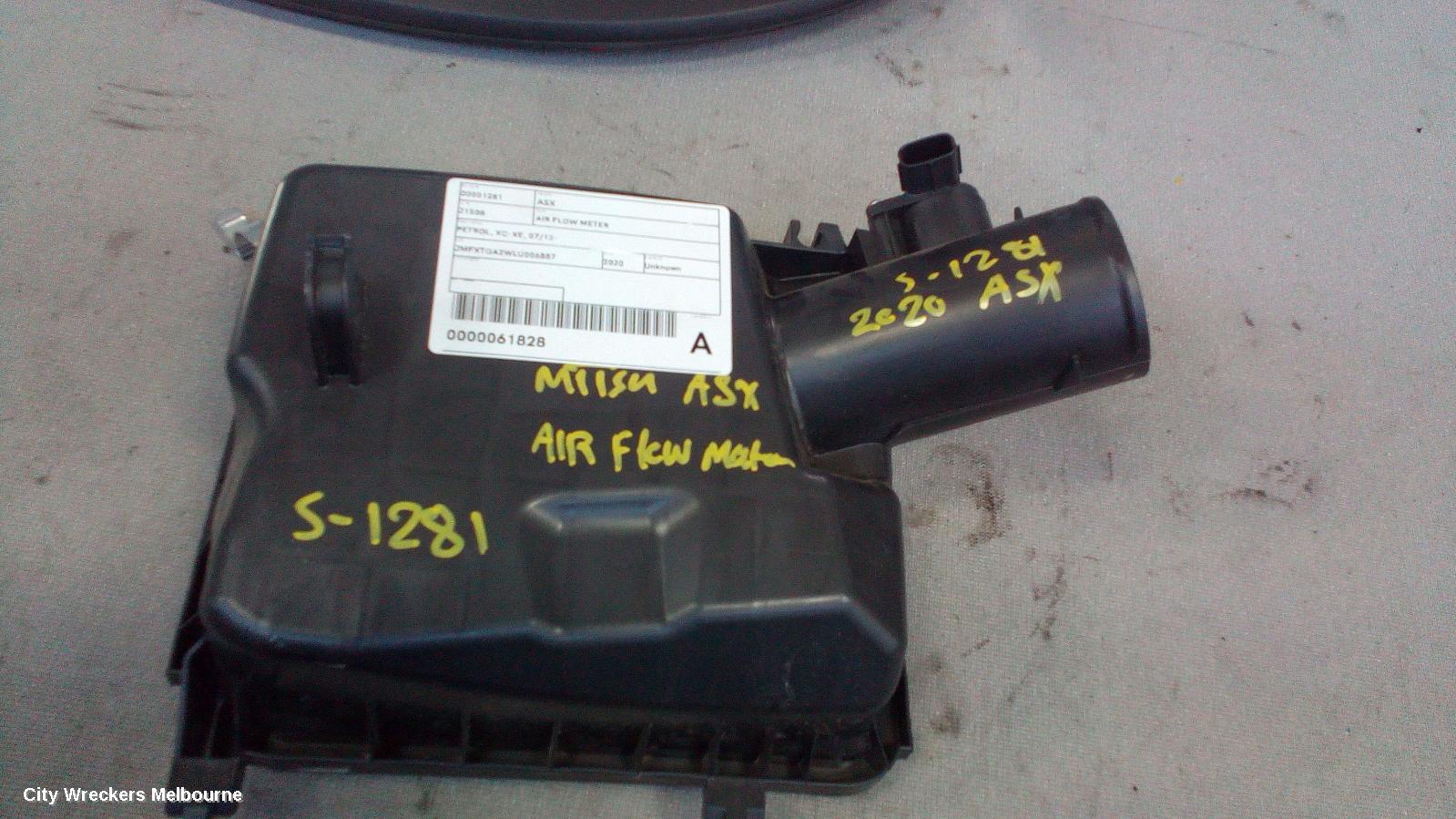 MITSUBISHI ASX AIR FLOW METER, PETROL, XC-XE, 07/2013 ONWARDS