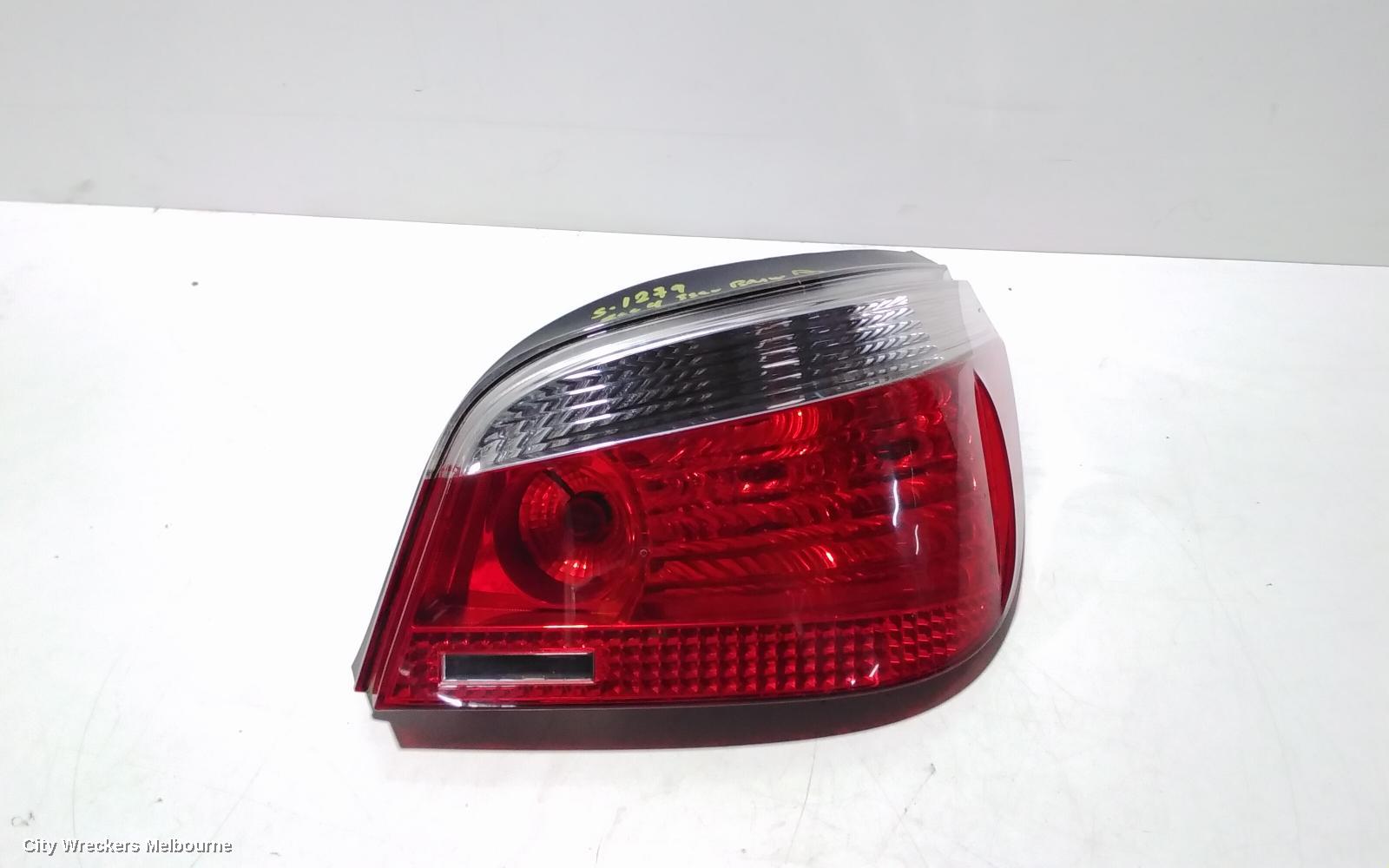 BMW 5 SERIES RIGHT TAILLIGHT, E60, SEDAN, NON LED TYPE, 10/2003 - 02/2007