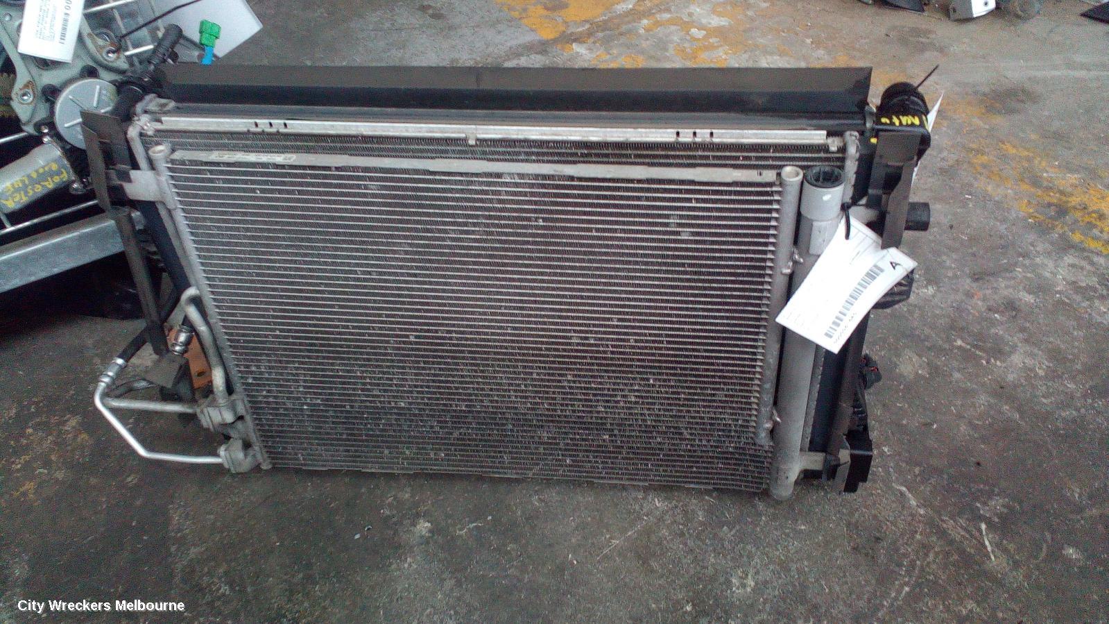 VOLKSWAGEN GOLF RADIATOR, SECONDARY RADIATOR (CLOSEST TO BUMPER), AUTO/MANUAL, 1.4, PETROL, GEN 7, 03/2013 ONWARDS