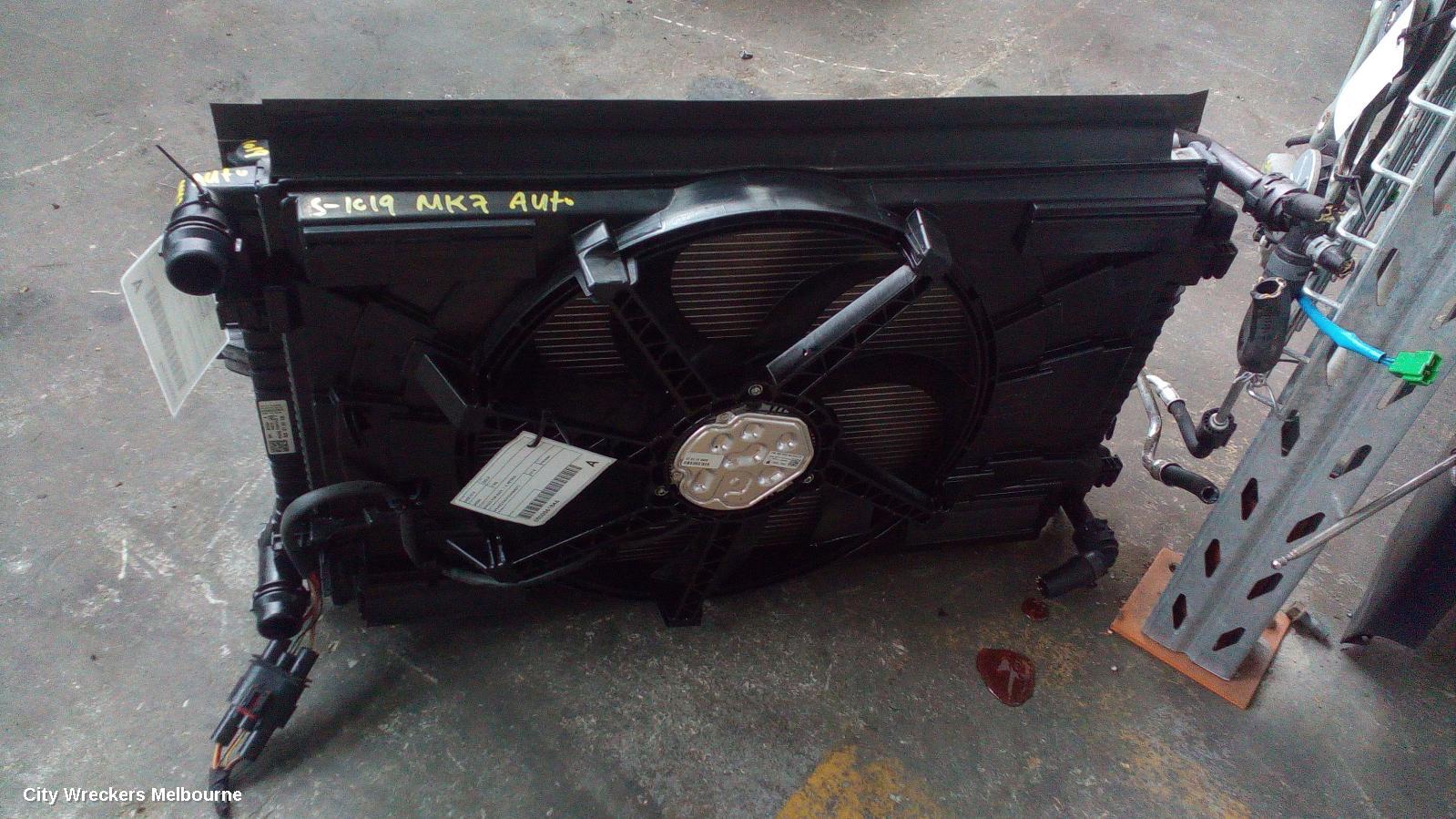 VOLKSWAGEN GOLF RADIATOR, SECONDARY RADIATOR (CLOSEST TO BUMPER), AUTO/MANUAL, 1.4, PETROL, GEN 7, 03/2013 ONWARDS