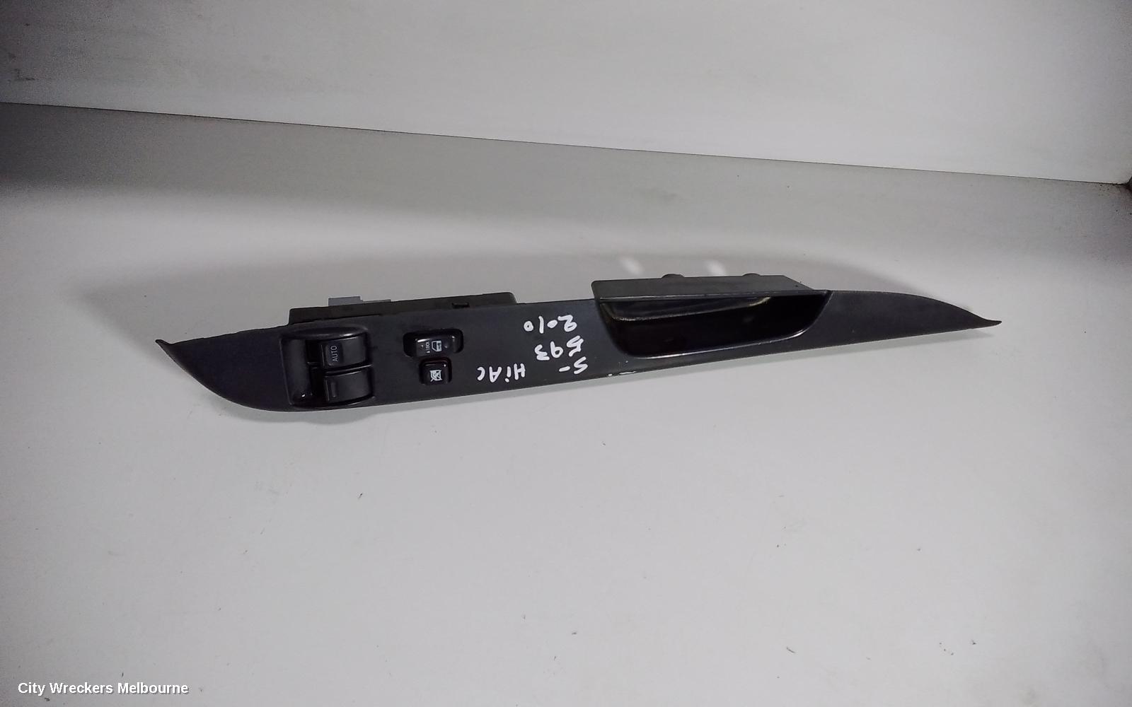 TOYOTA HIACE PWR DR WIND SWITCH, RH FRONT (MASTER SWITCH), TRH/KDH, 03/2005 - 02/2014