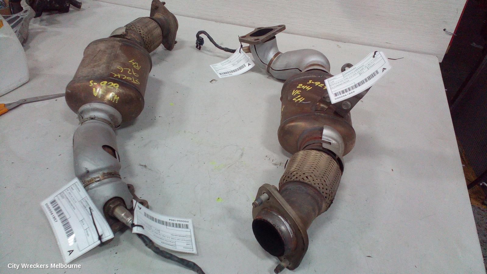 HOLDEN COMMODORE CATALYTIC CONVERTER, MANIFOLD-CAT TYPE, 3.0, LFW, RH SIDE, VF, 05/2013 - 12/2017