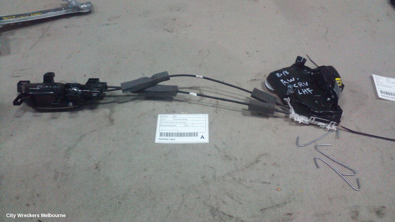 HONDA CRV DOOR/BOOT/GATE LOCK, LEFT FRONT DOOR LOCK, RW, 05/2017 ONWARDS