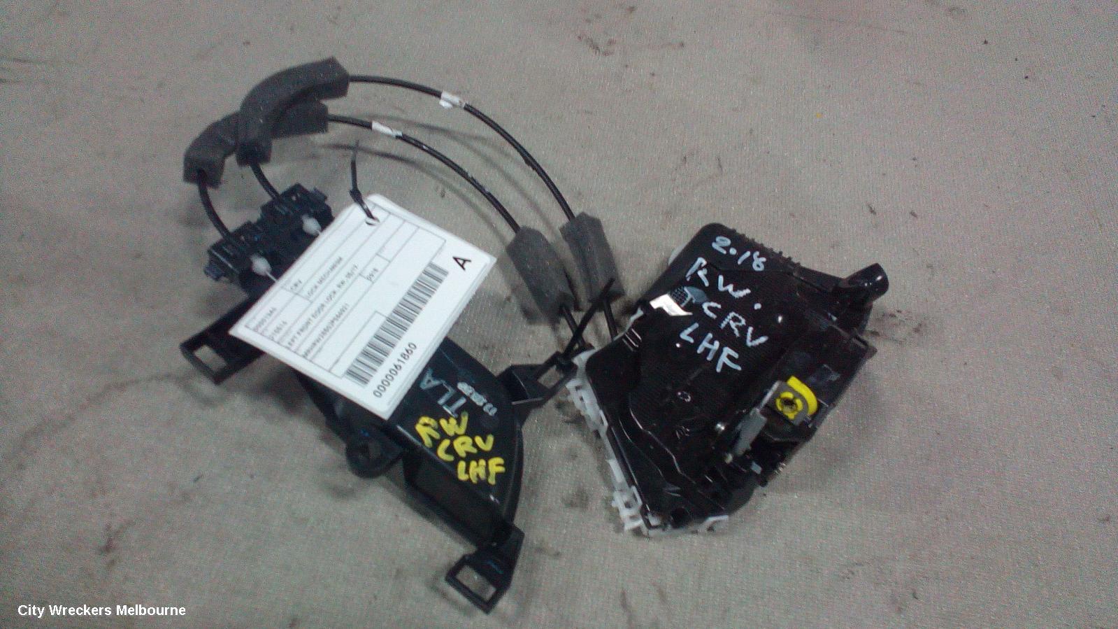 HONDA CRV DOOR/BOOT/GATE LOCK, LEFT FRONT DOOR LOCK, RW, 05/2017 ONWARDS