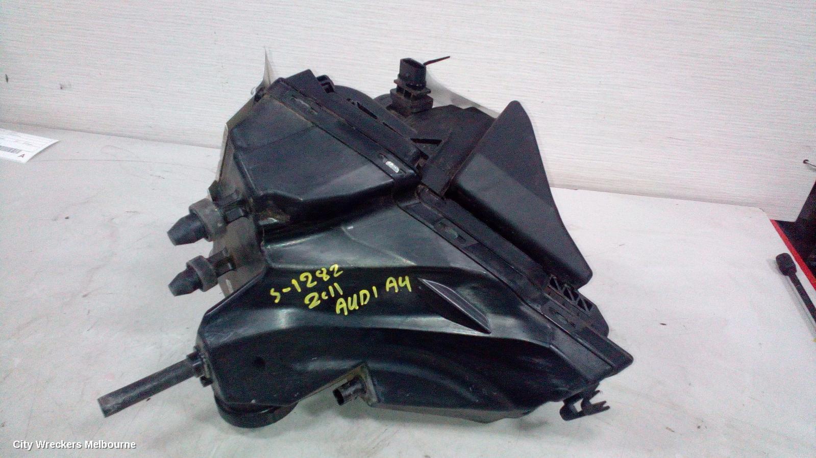 AUDI A4 AIR CLEANER/BOX, AIR CLEANER, B8 8K, 2.0, DIESEL, 02/2008 - 09/2015