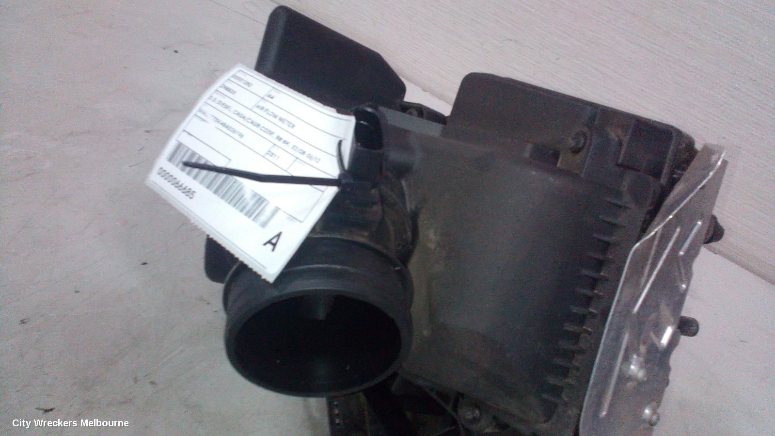AUDI A4 AIR FLOW METER, 2.0, DIESEL, CAGA/CAGB CODE, B8 8K, 02/2008 - 06/2012