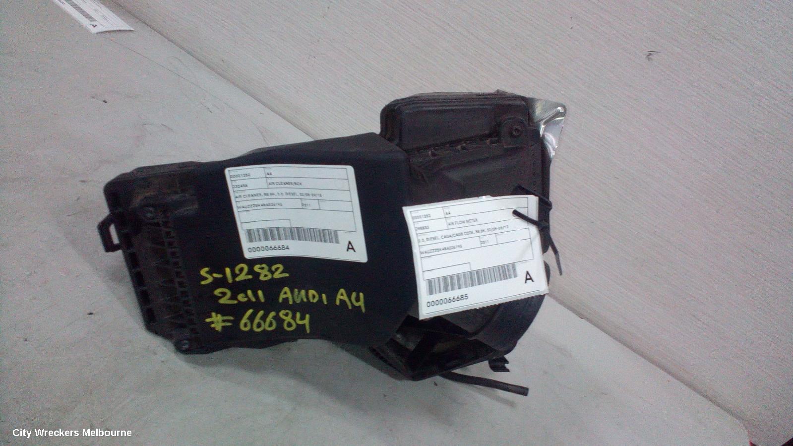 AUDI A4 AIR FLOW METER, 2.0, DIESEL, CAGA/CAGB CODE, B8 8K, 02/2008 - 06/2012